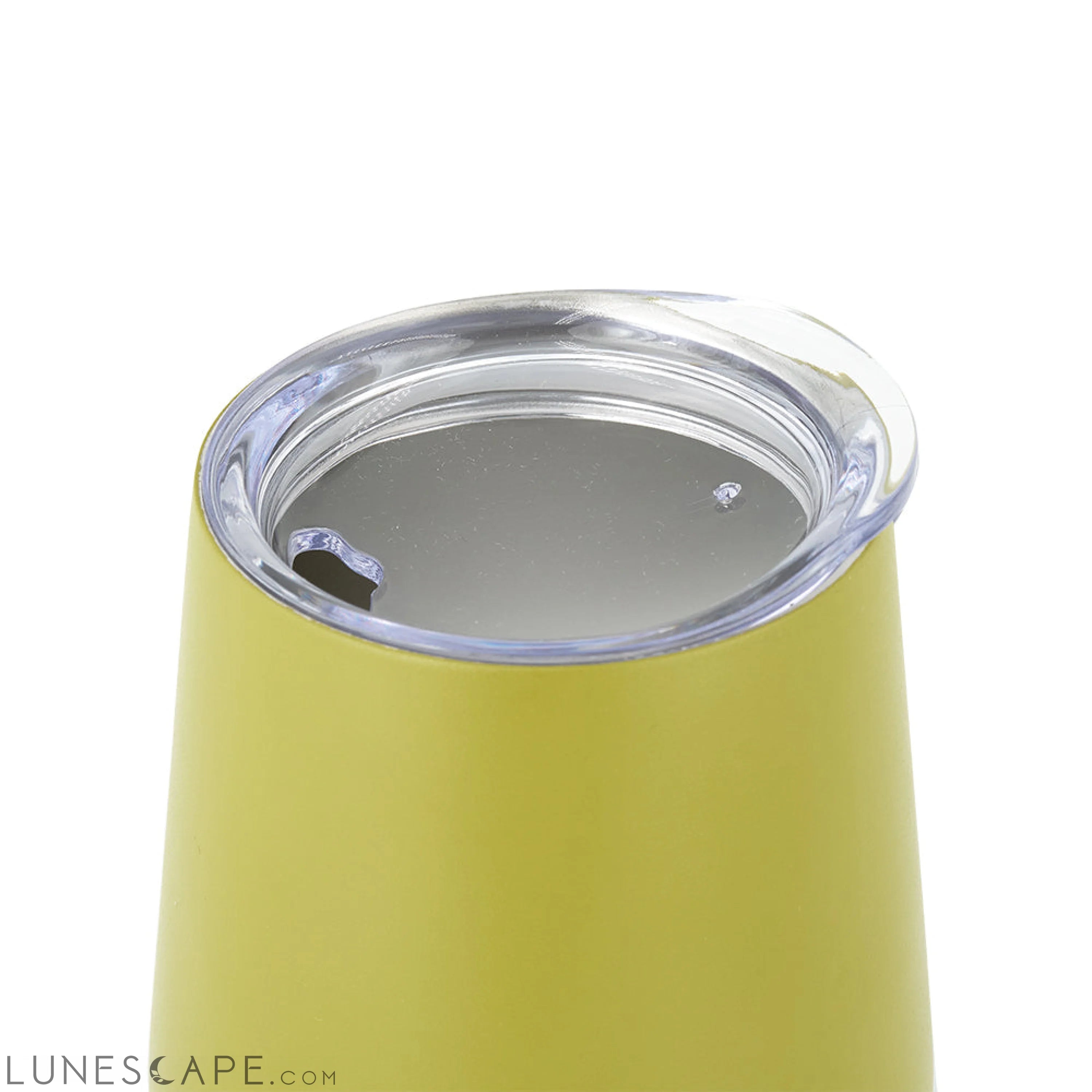 DRINCO® 12oz Insulated Wine Tumbler Glass (Martini Green) LUNESCAPE