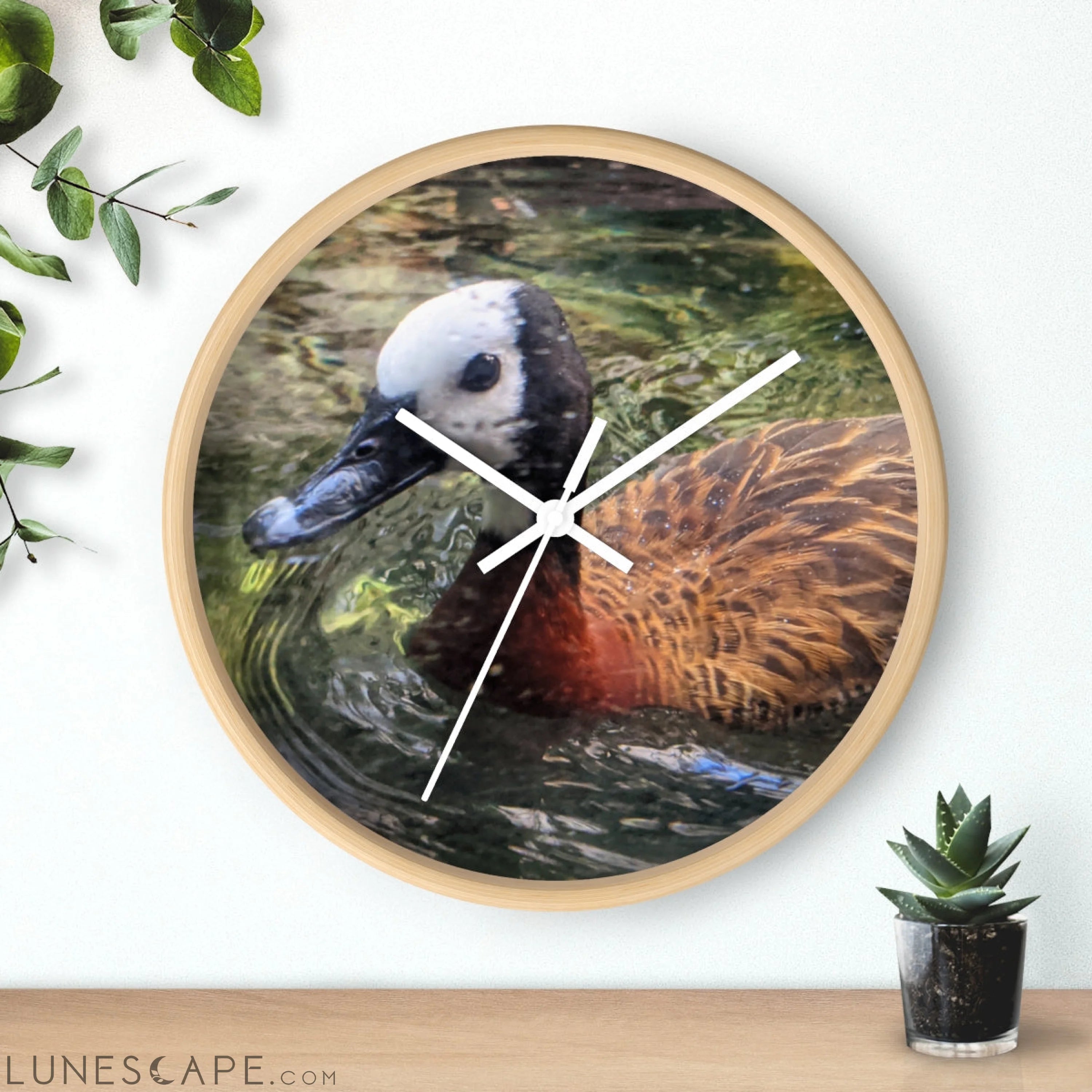 Duck Wall clock LUNESCAPE