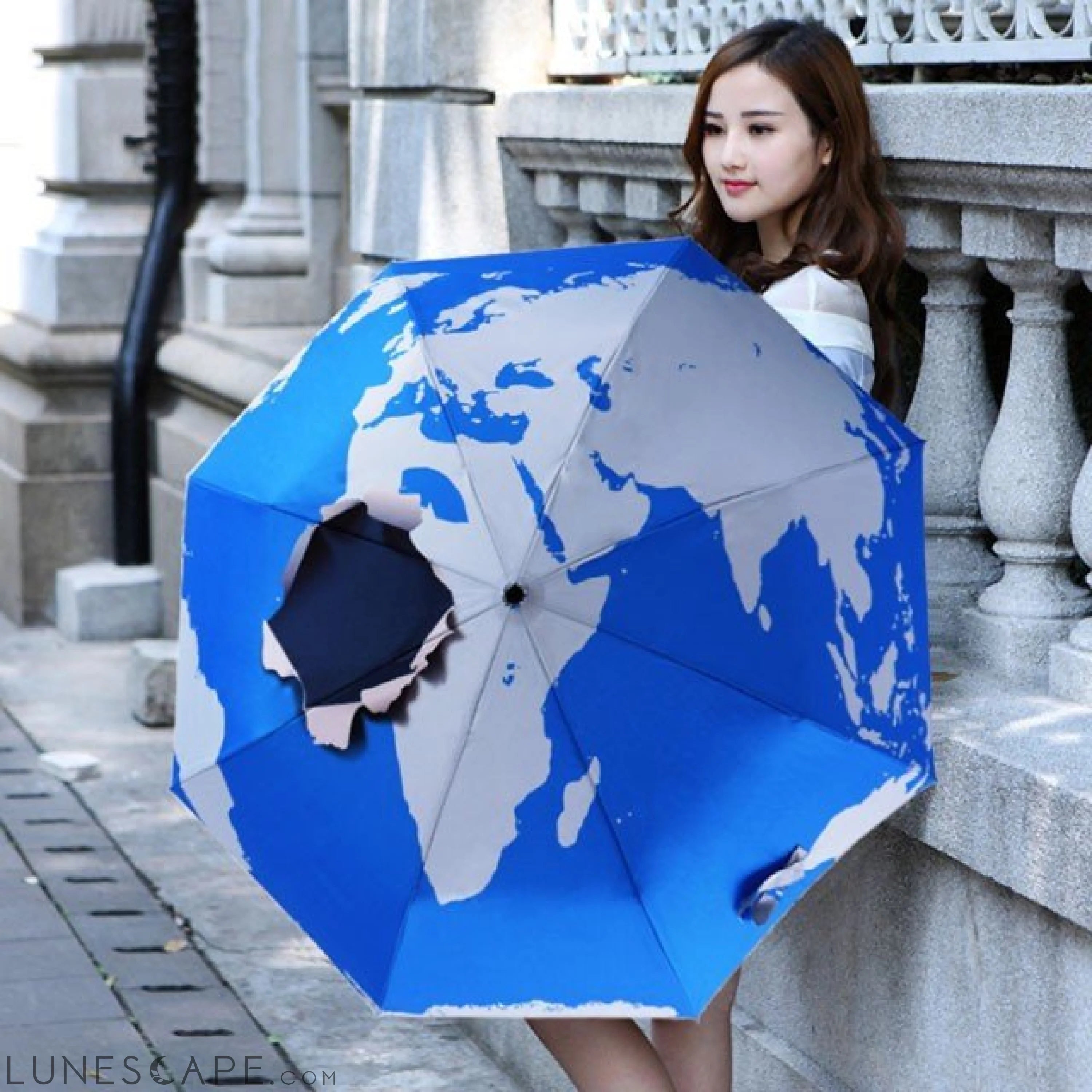 Earth Sunny Umbrella LUNESCAPE