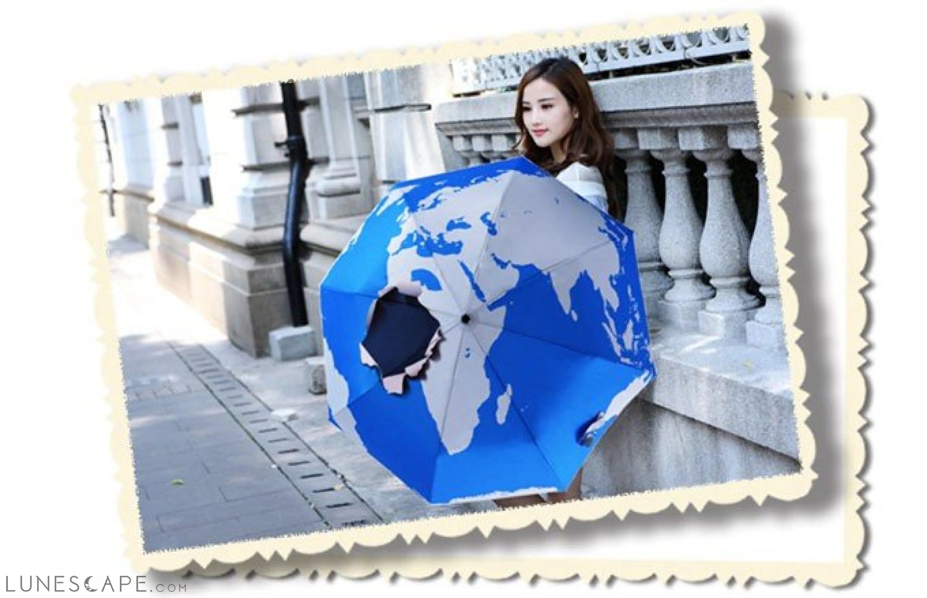 Earth Sunny Umbrella LUNESCAPE