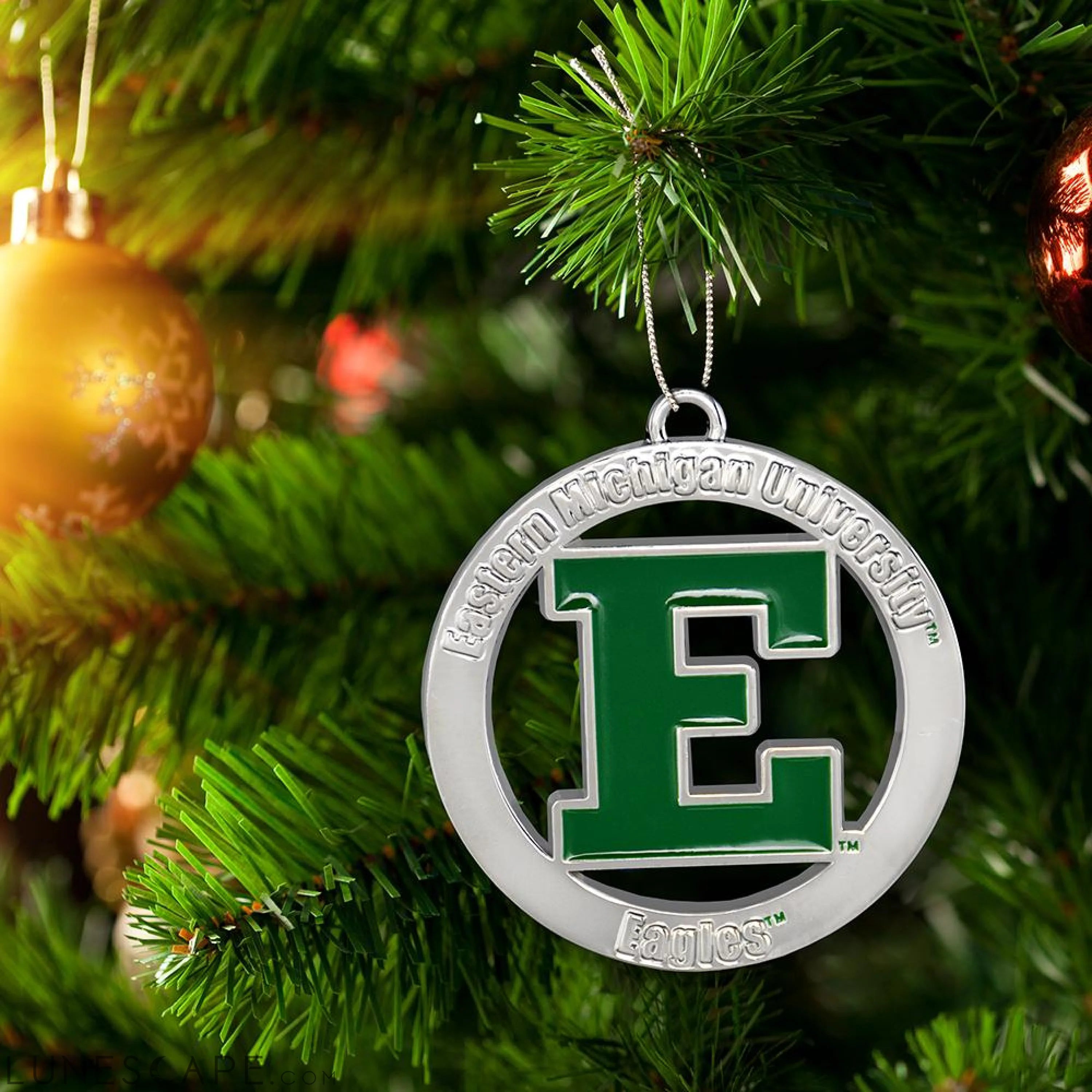 Eastern Michigan Ornament LUNESCAPE