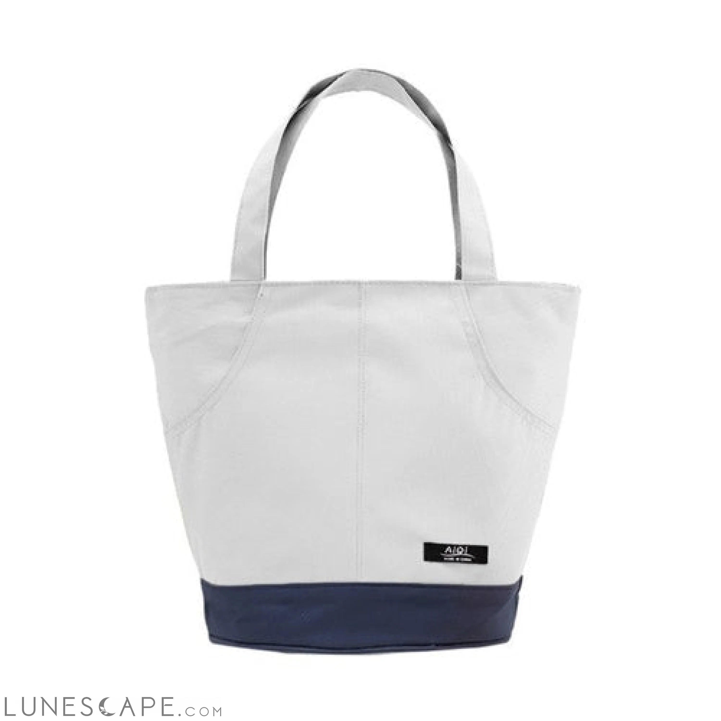 Eco-Friendly Thermal Insulated Canvas Lunch Tote (Mint, Navy or White) LUNESCAPE