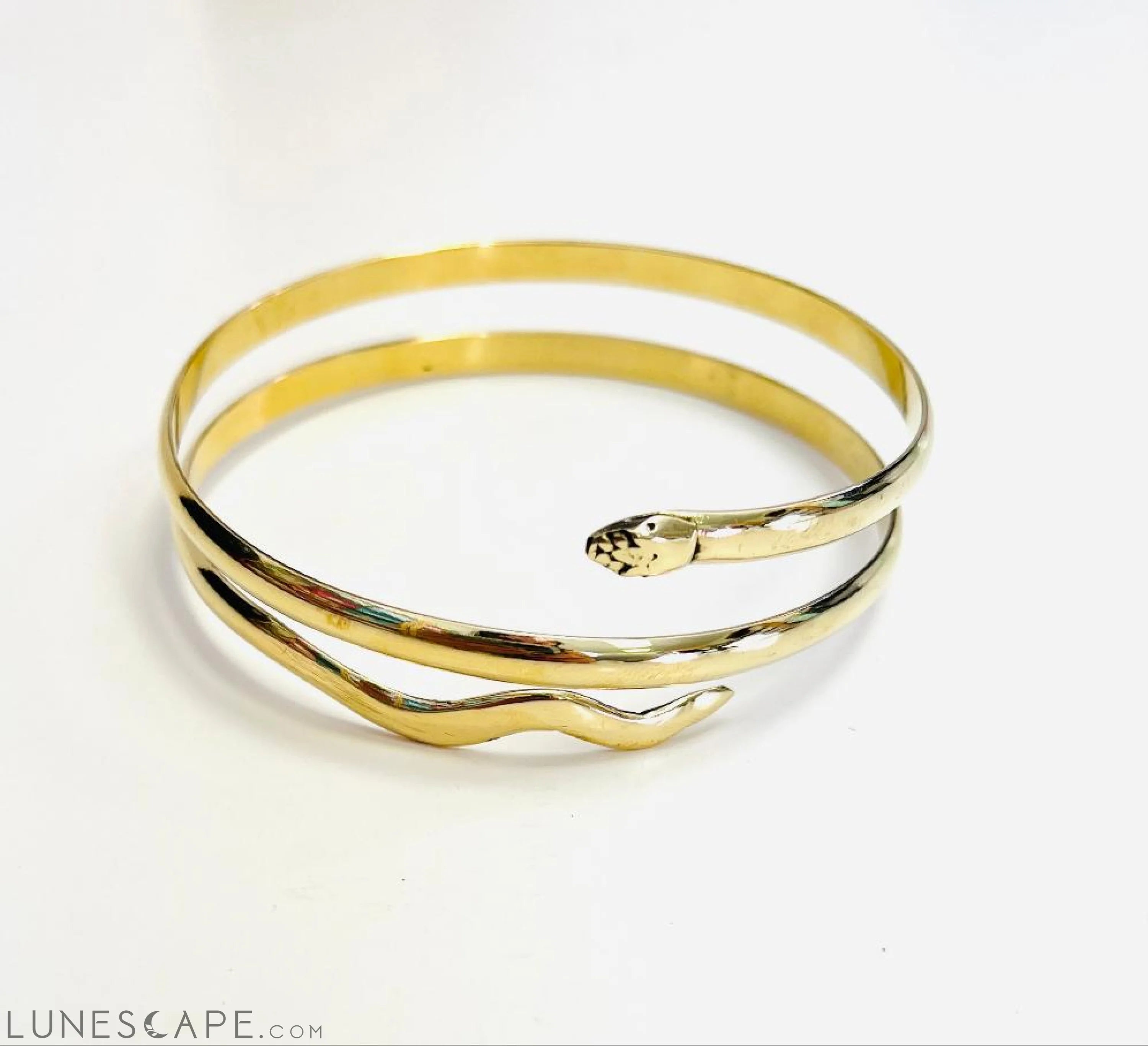 Egyptian Snake Semi-Cuff Triple Wrap LUNESCAPE
