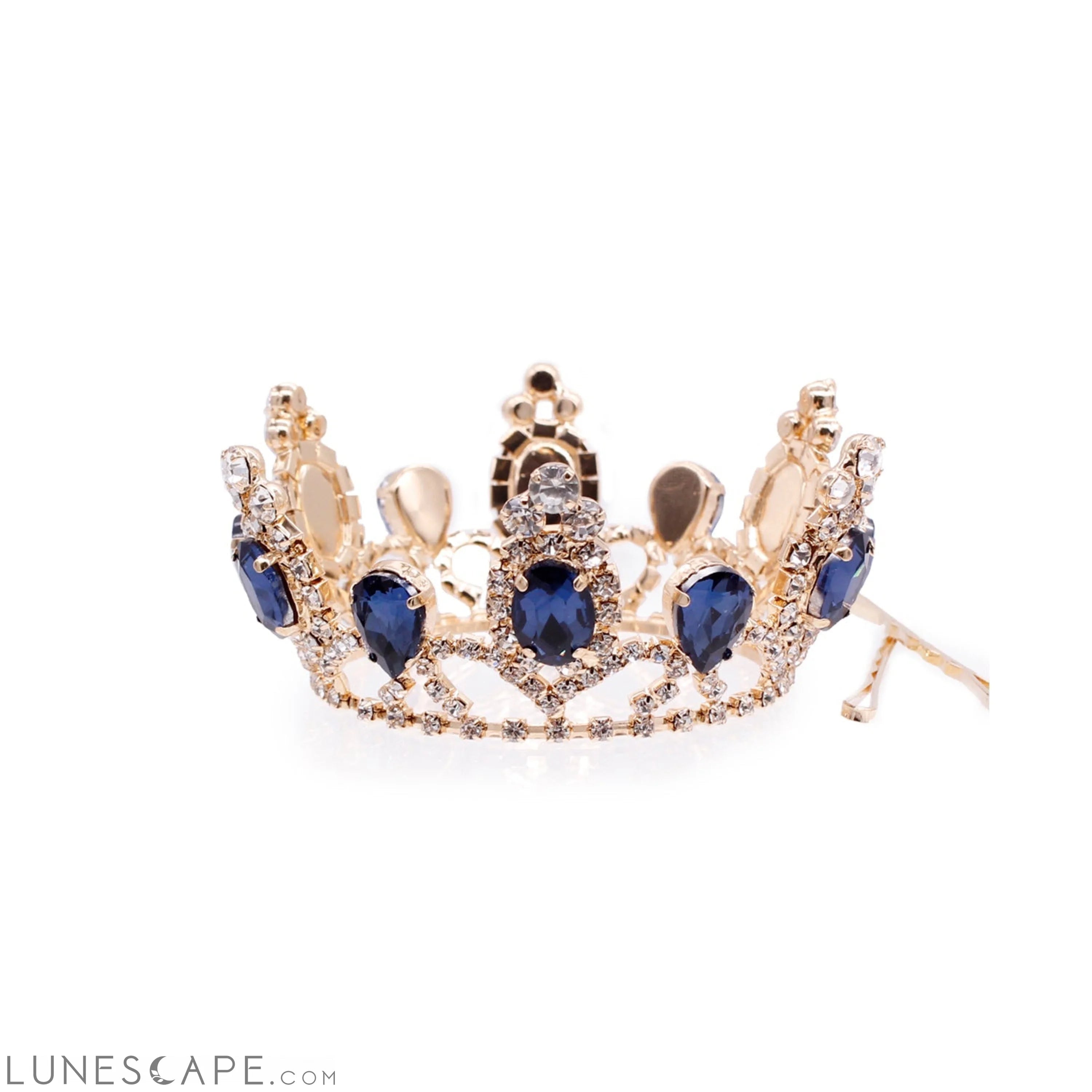 Elegant Gemstone Crown LUNESCAPE