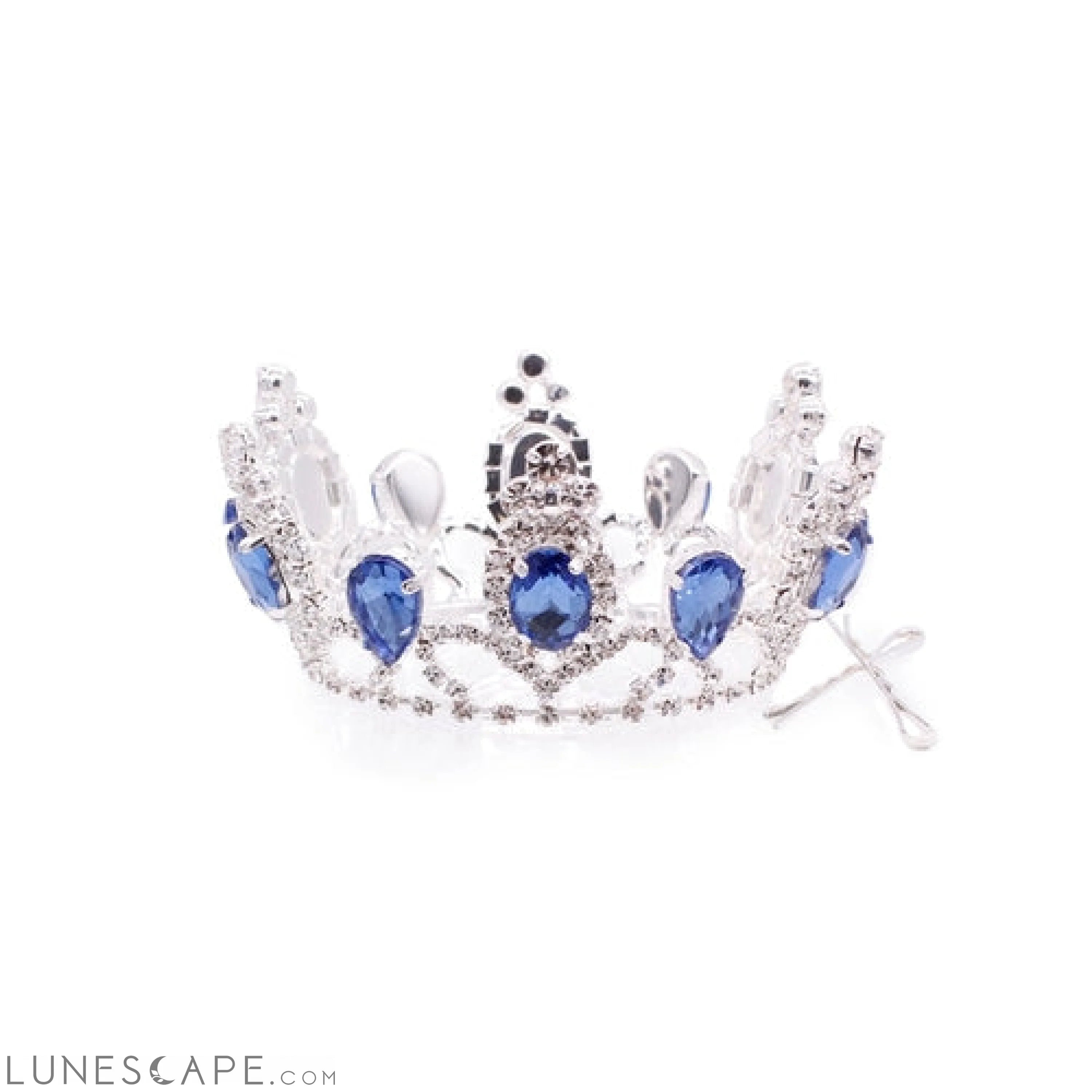 Elegant Gemstone Crown LUNESCAPE