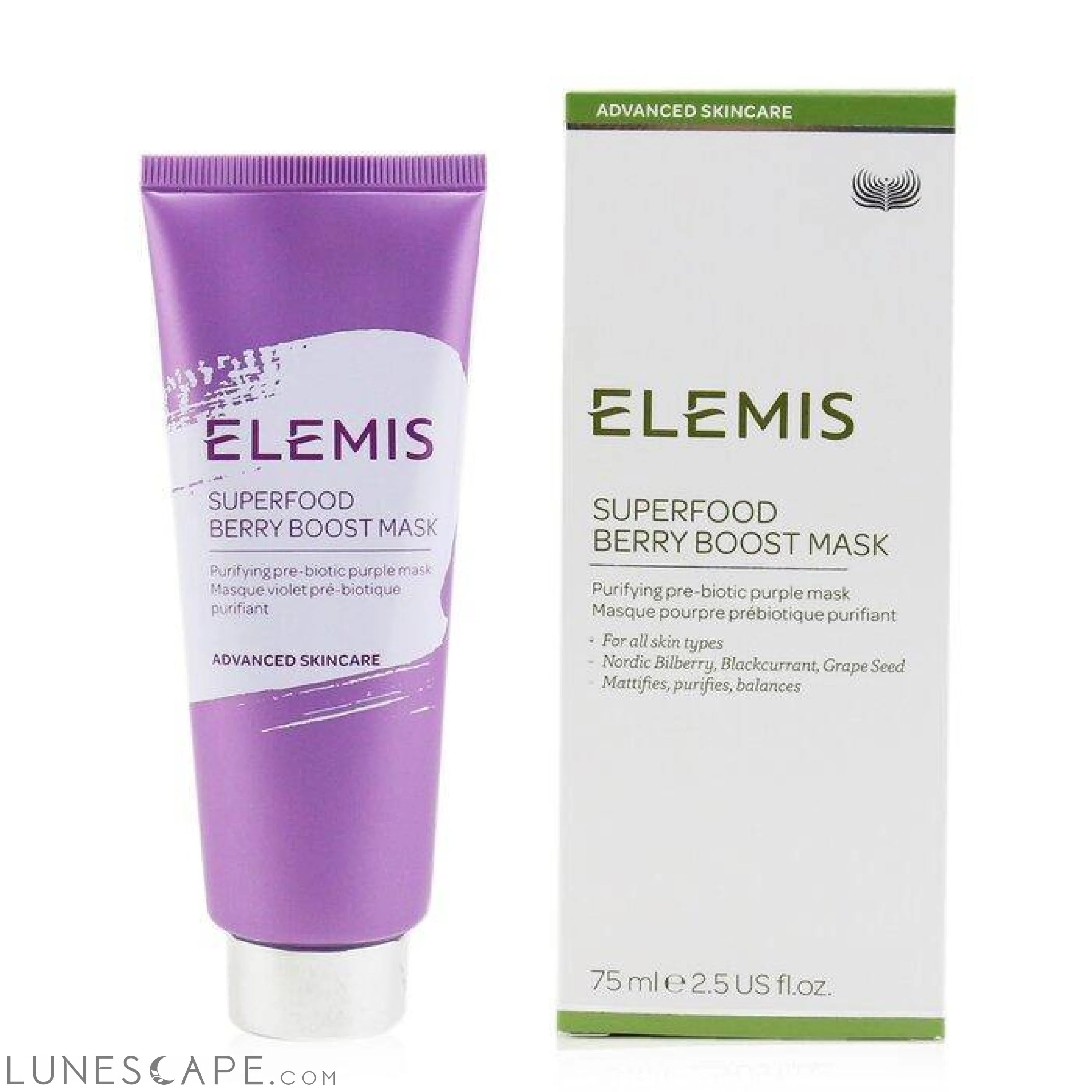 ELEMIS - Superfood Berry Boost Mask LUNESCAPE