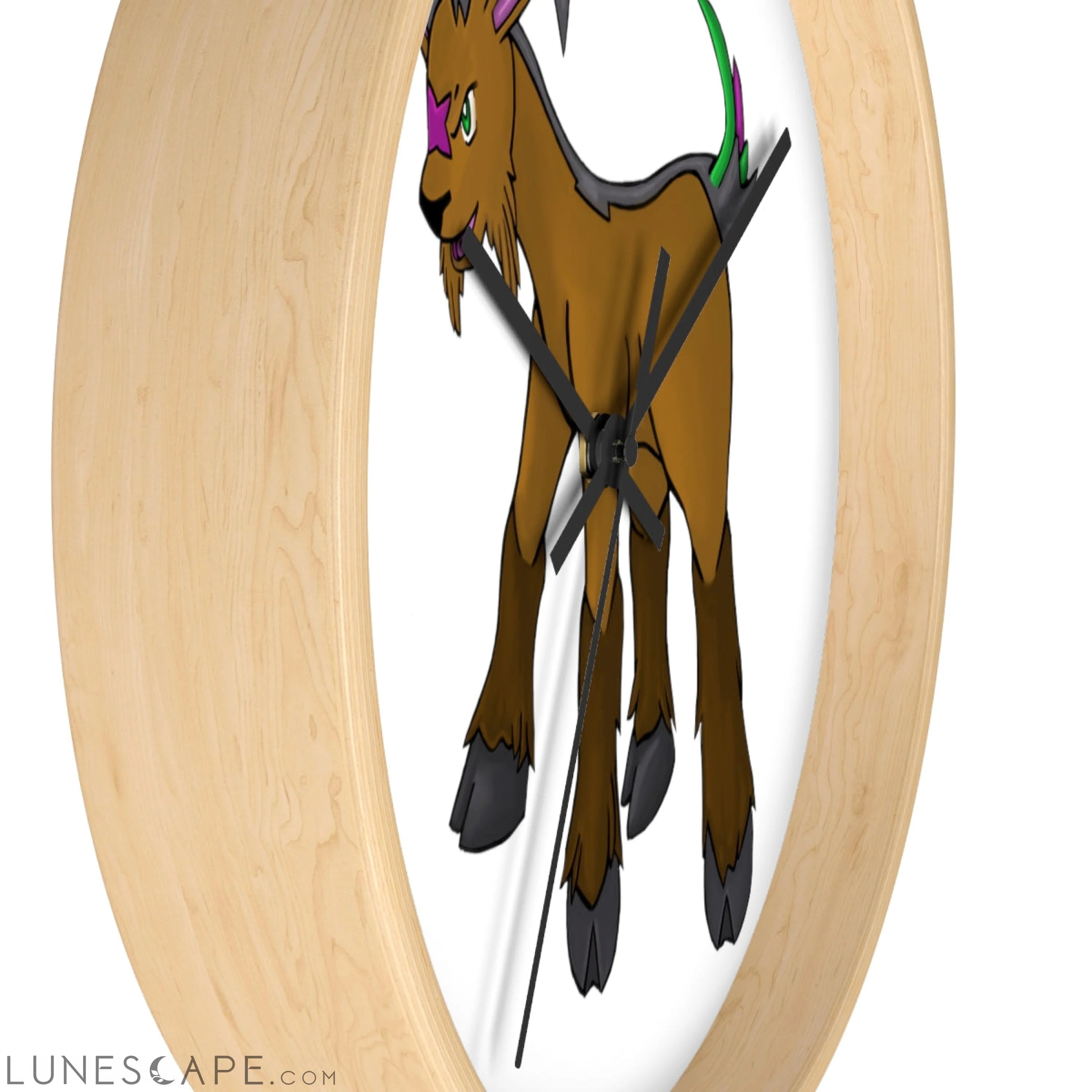 Elkwok Wall clock LUNESCAPE