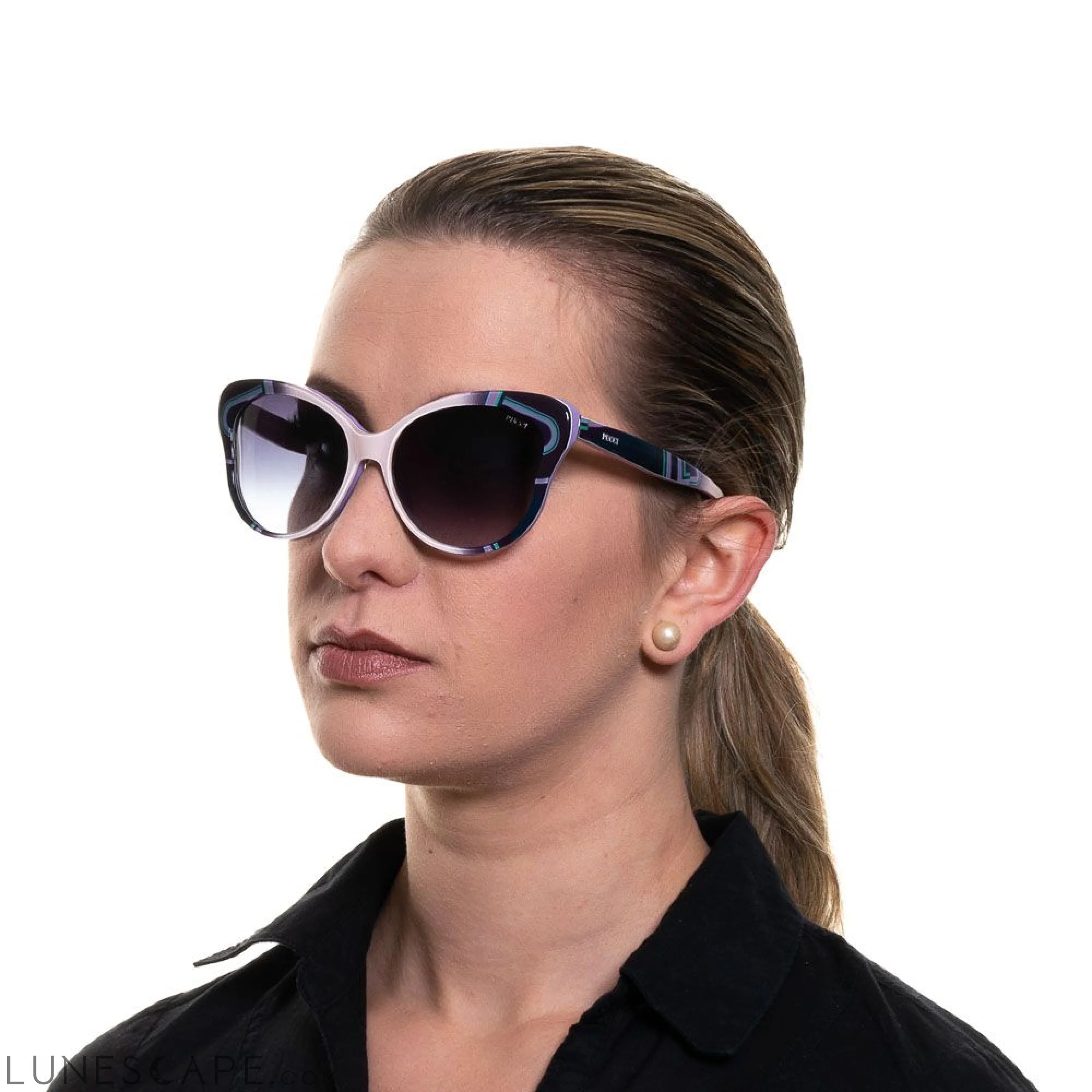 Emilio Pucci Purple Women Sunglasses LUNESCAPE