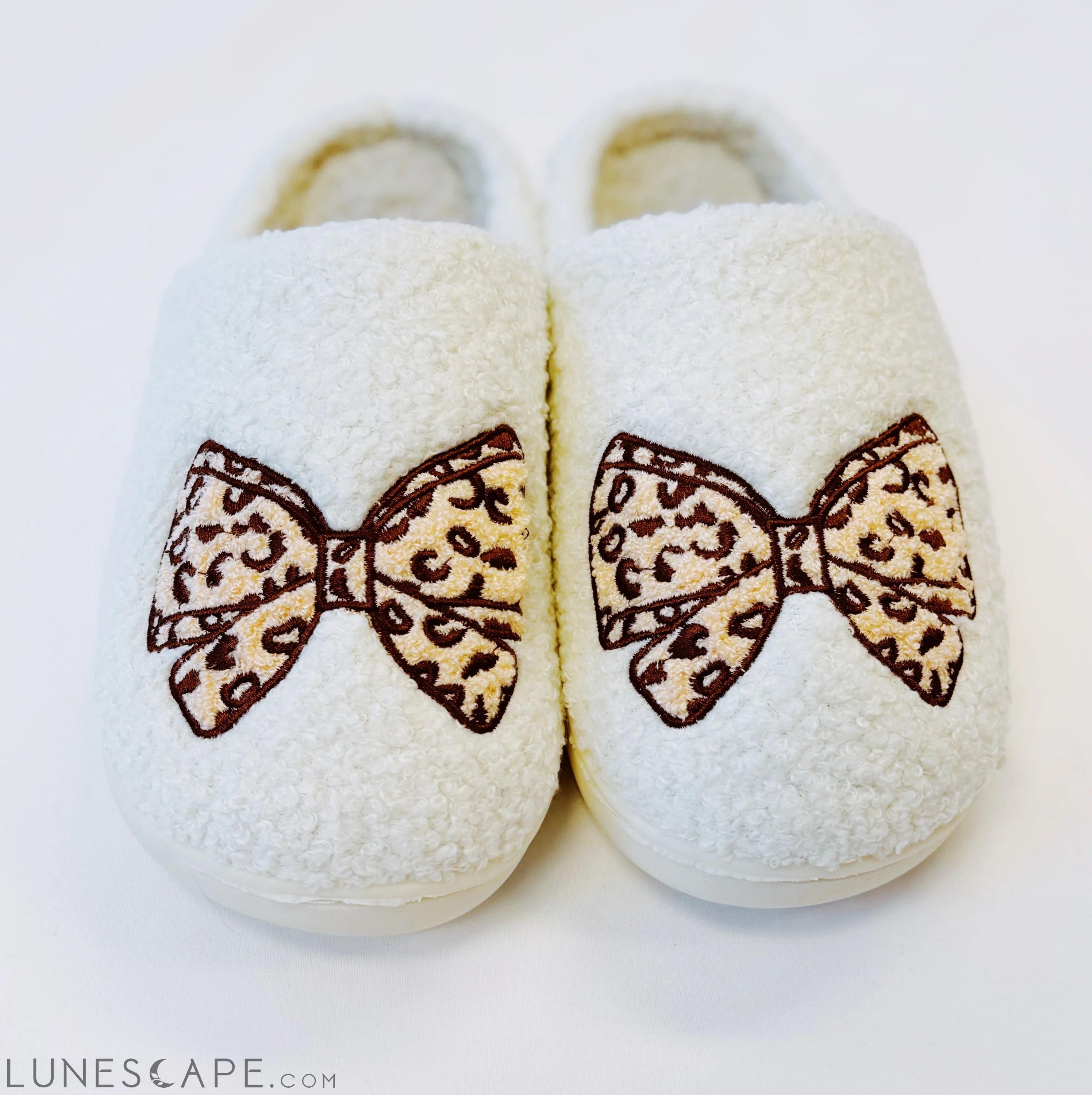 Emily Bow Cozy Lounge Slippers LUNESCAPE