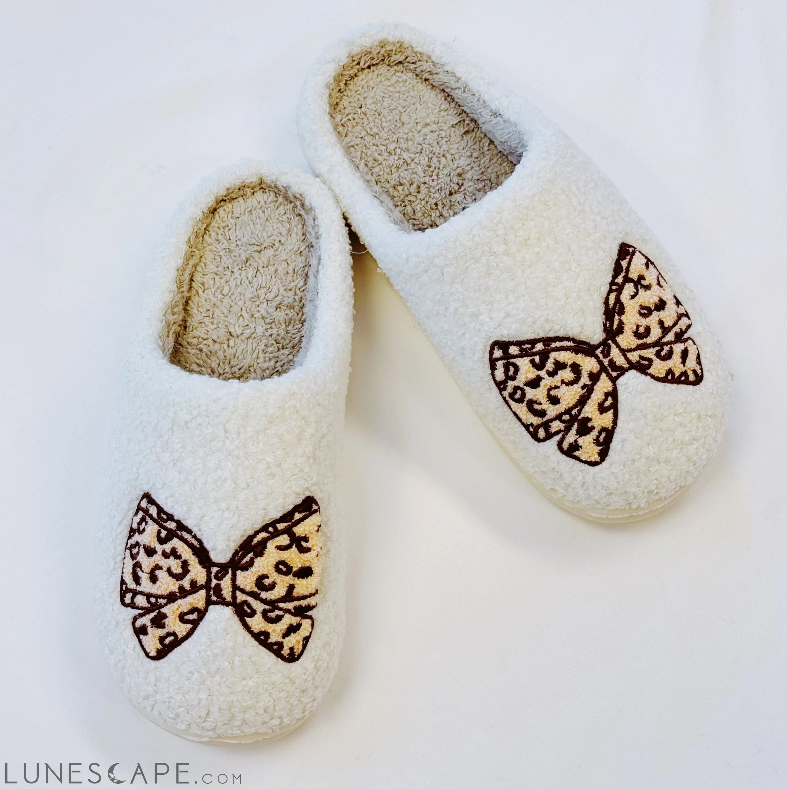 Emily Bow Cozy Lounge Slippers LUNESCAPE