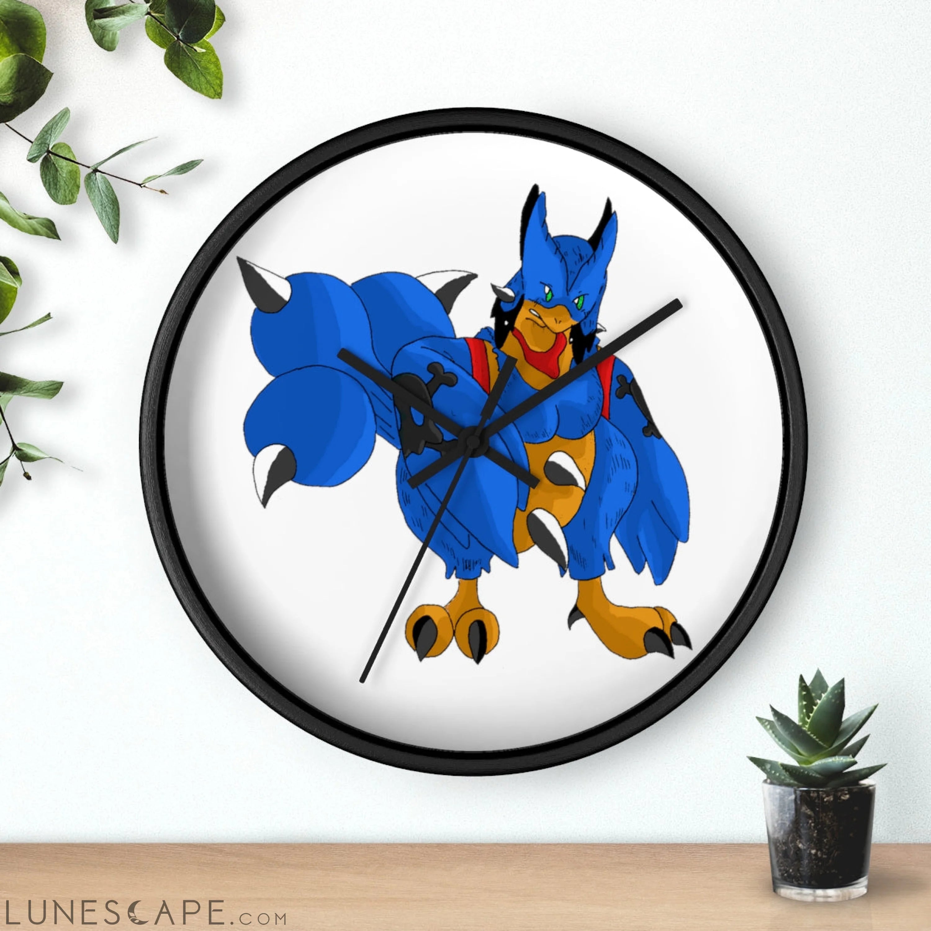 Empeor Wall clock LUNESCAPE