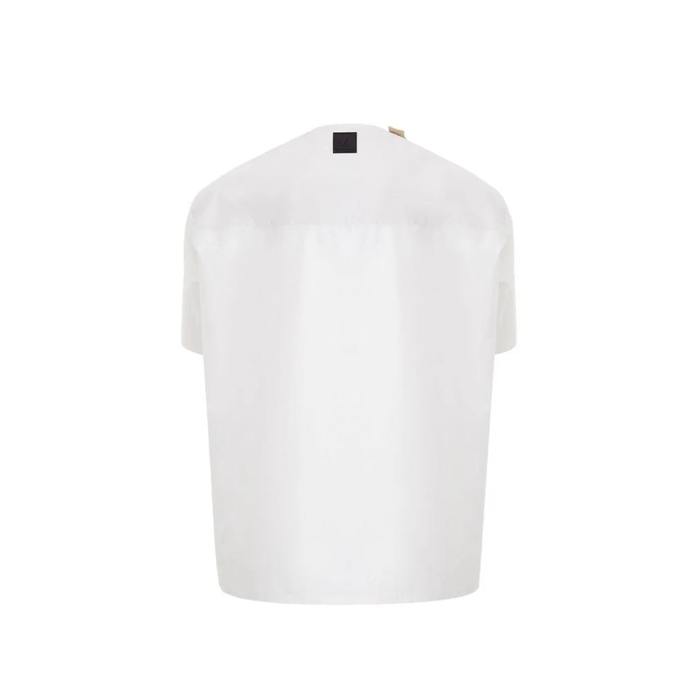 Emporio Armani White Cotton Sweater LUNESCAPE