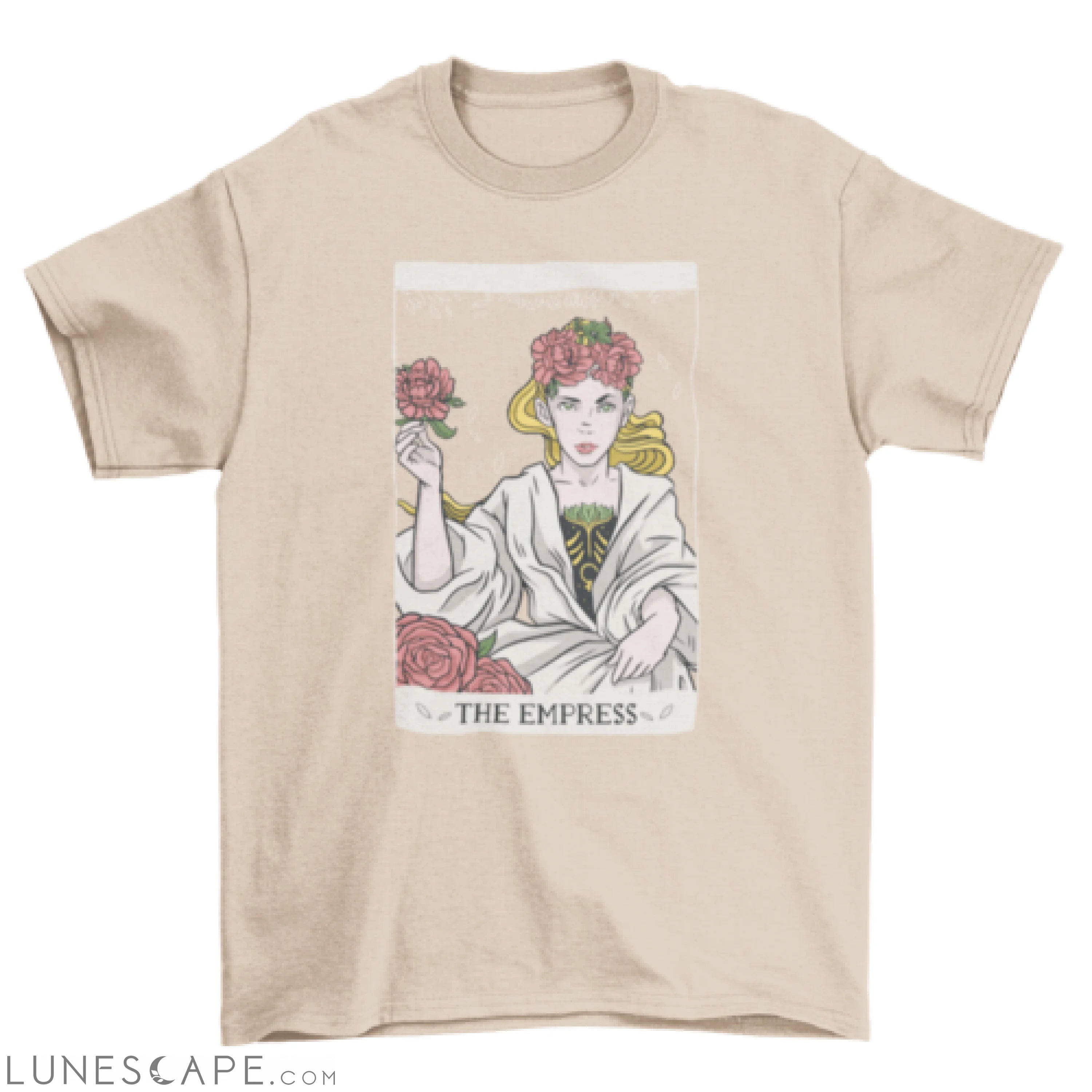 Empress tarot card t-shirt LUNESCAPE