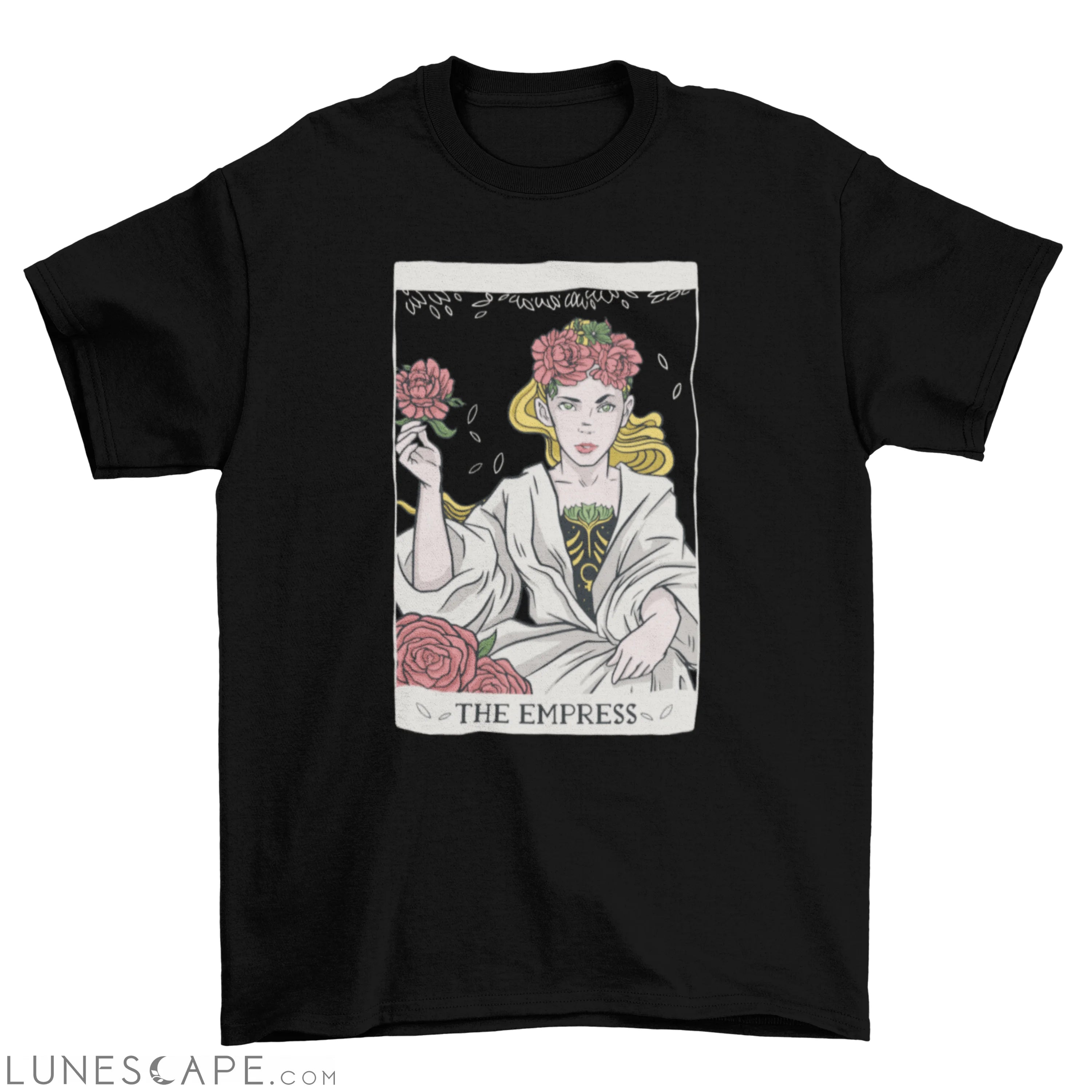 Empress tarot card t-shirt LUNESCAPE