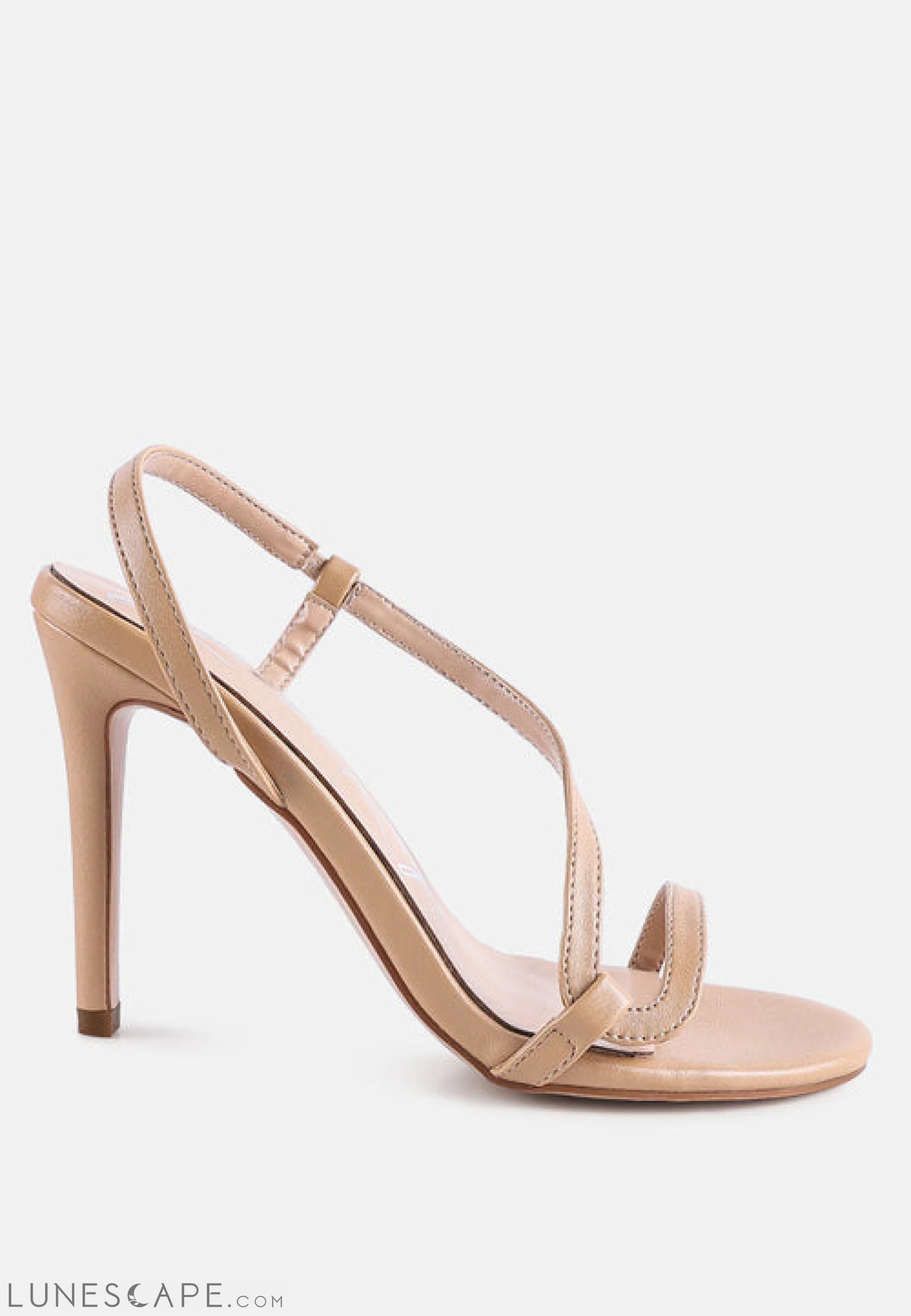 Epoque Heeled Strappy Slingback Sandals LUNESCAPE