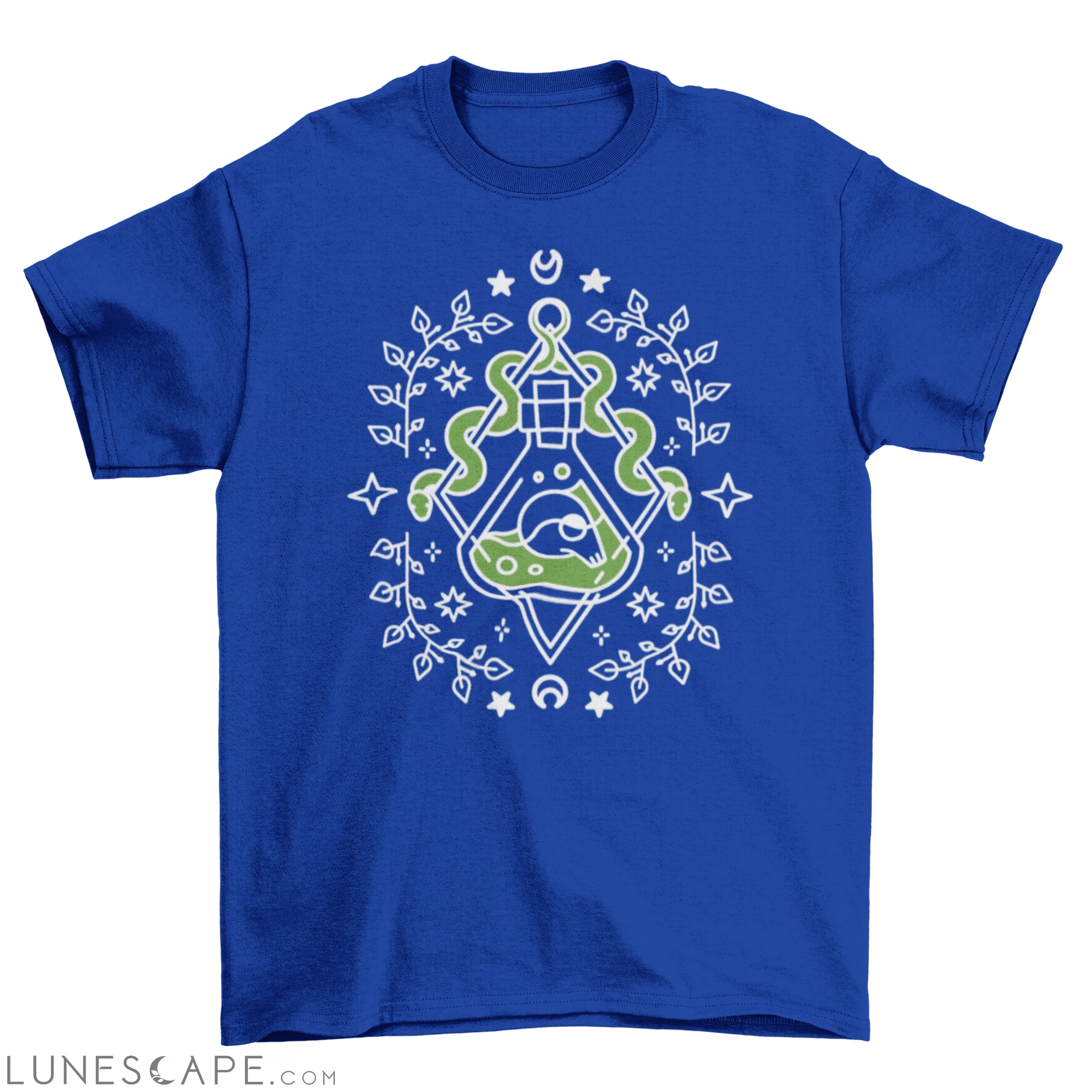 Esoteric snake potion t-shirt design LUNESCAPE