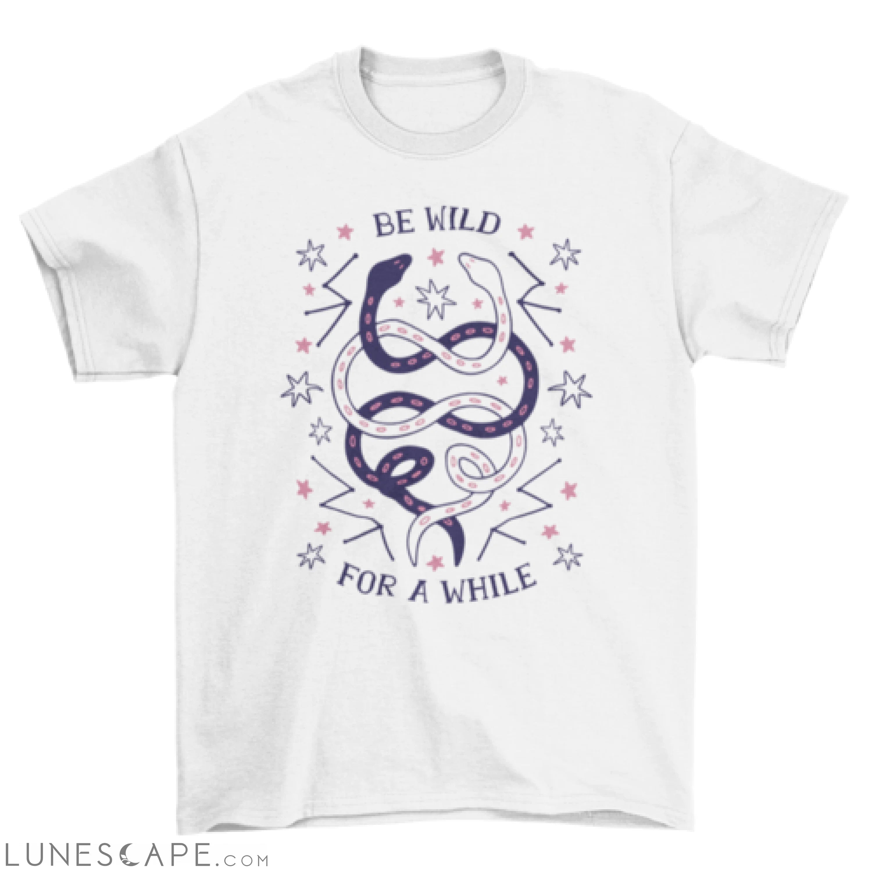 Esoteric snakes wild quote t-shirt LUNESCAPE
