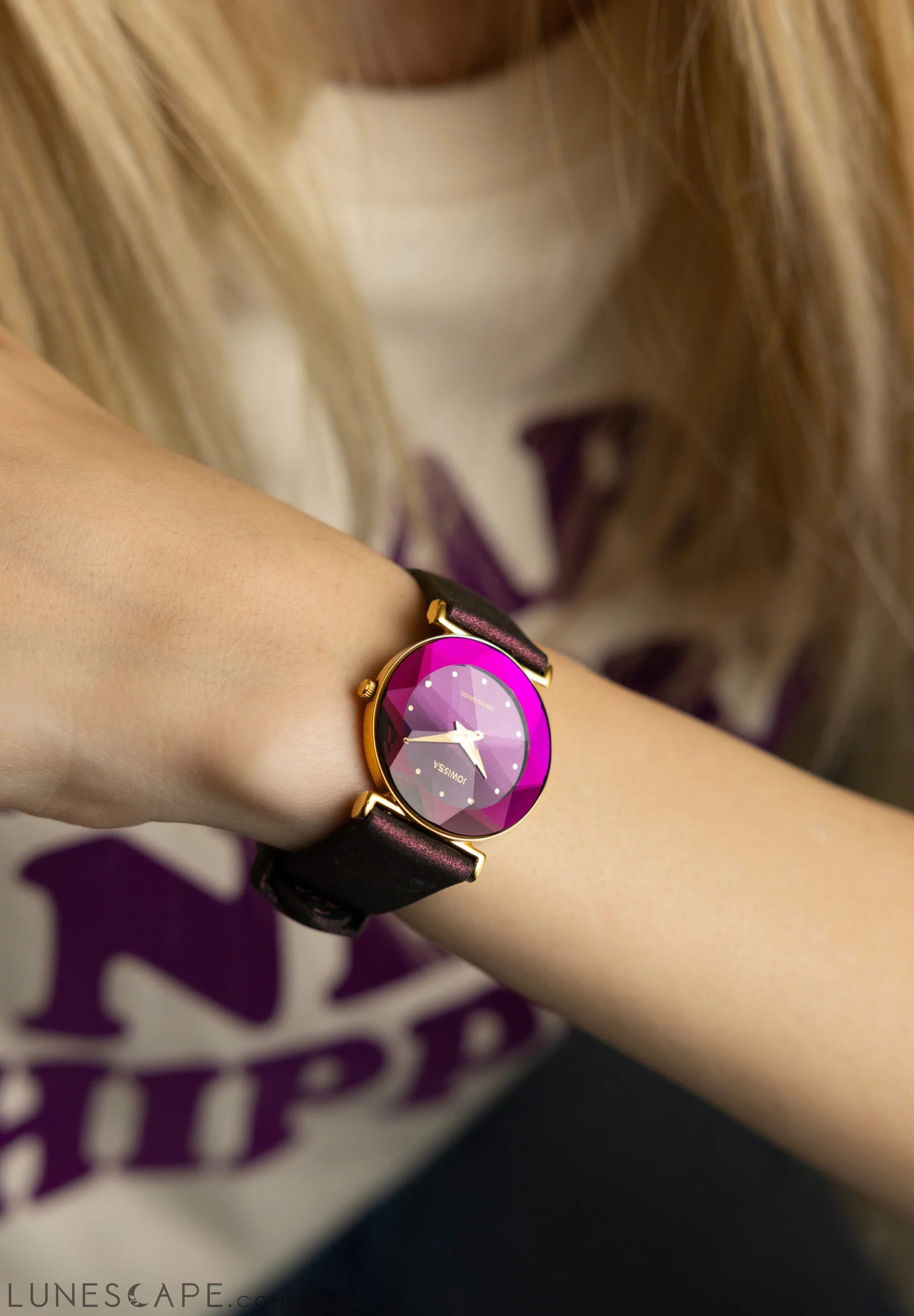Facet Swiss Ladies Watch J5.855.M LUNESCAPE
