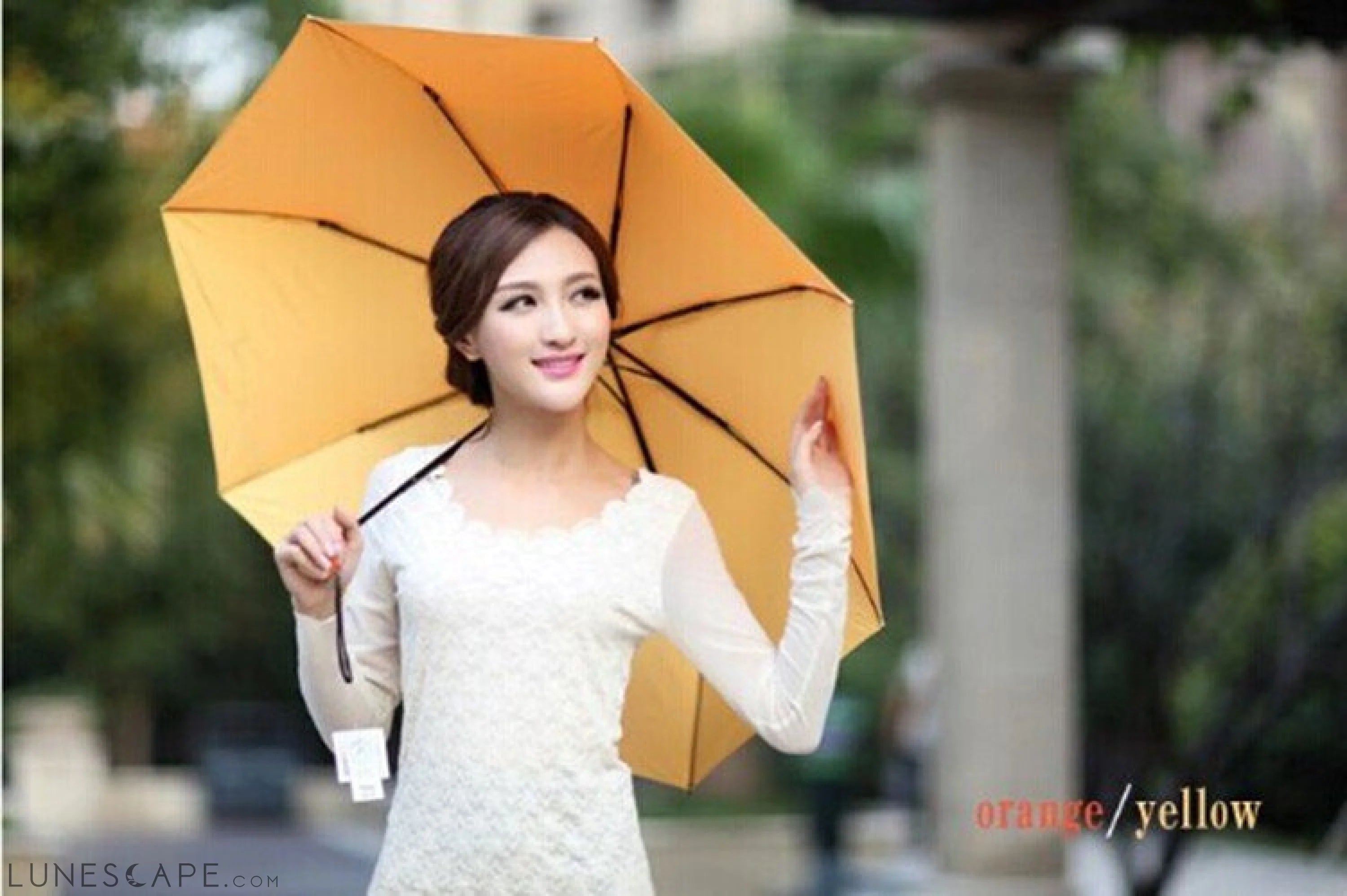 Fashion 3 Folding Umbrella LUNESCAPE