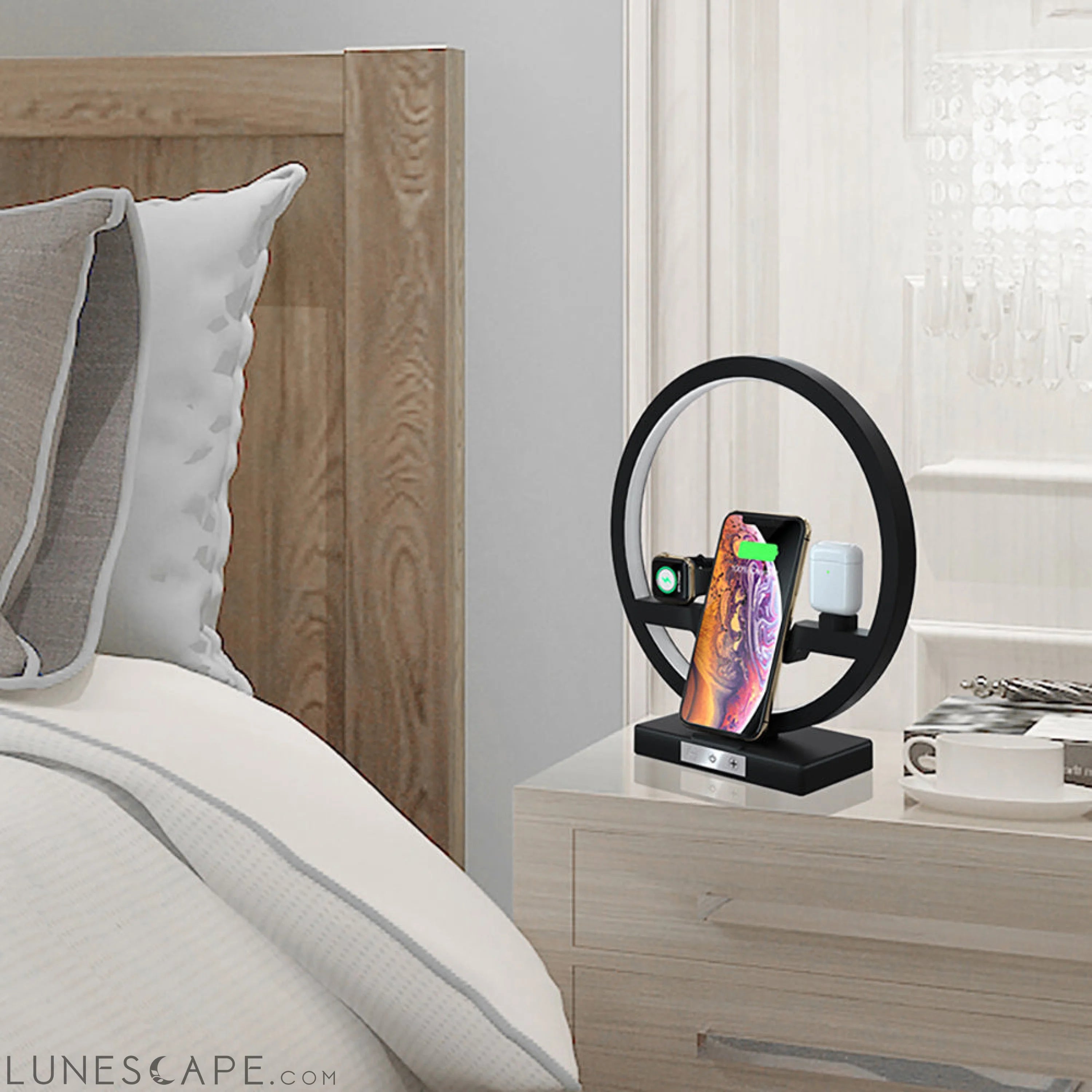 Fast Wireless Charger Dock Station LUNESCAPE