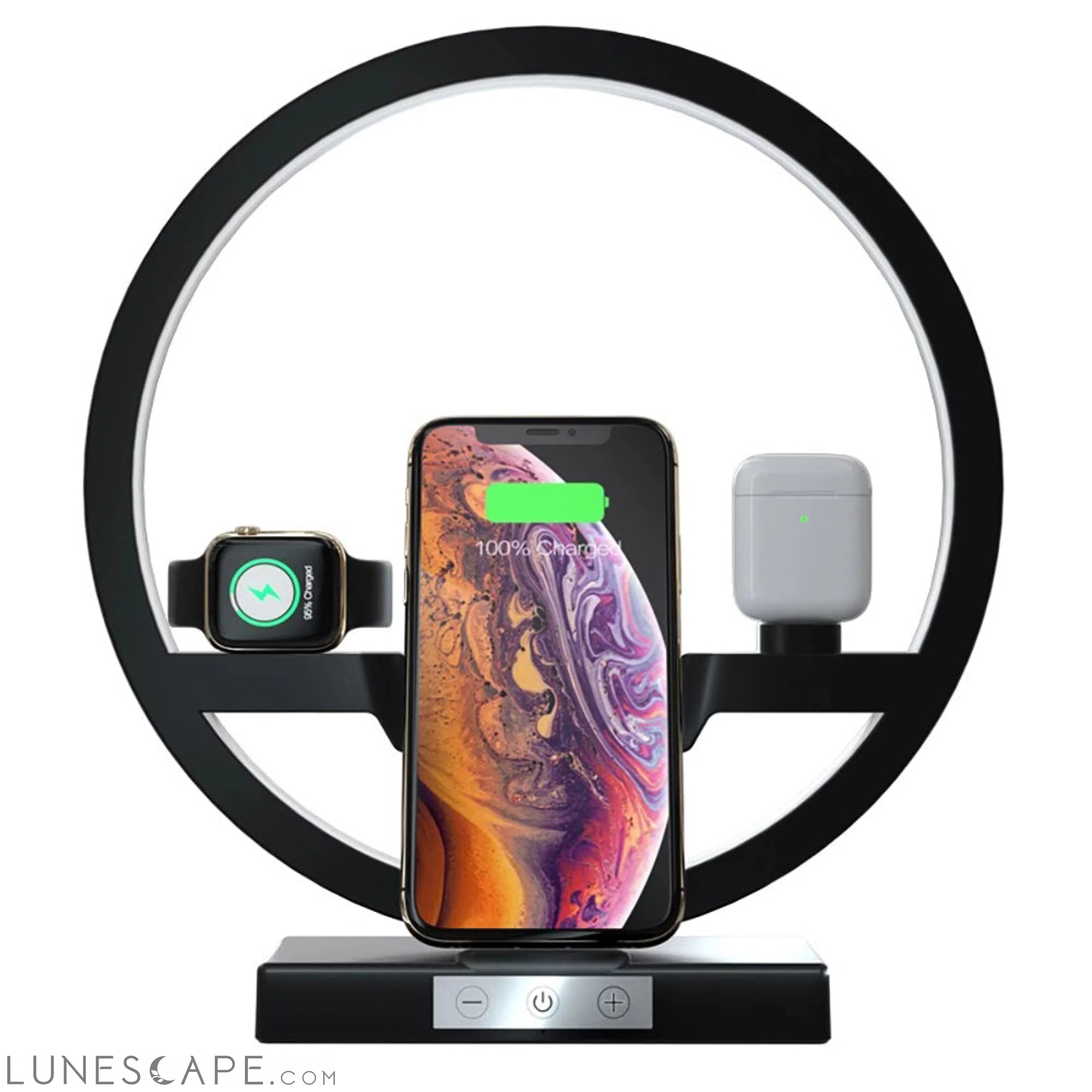 Fast Wireless Charger Dock Station LUNESCAPE