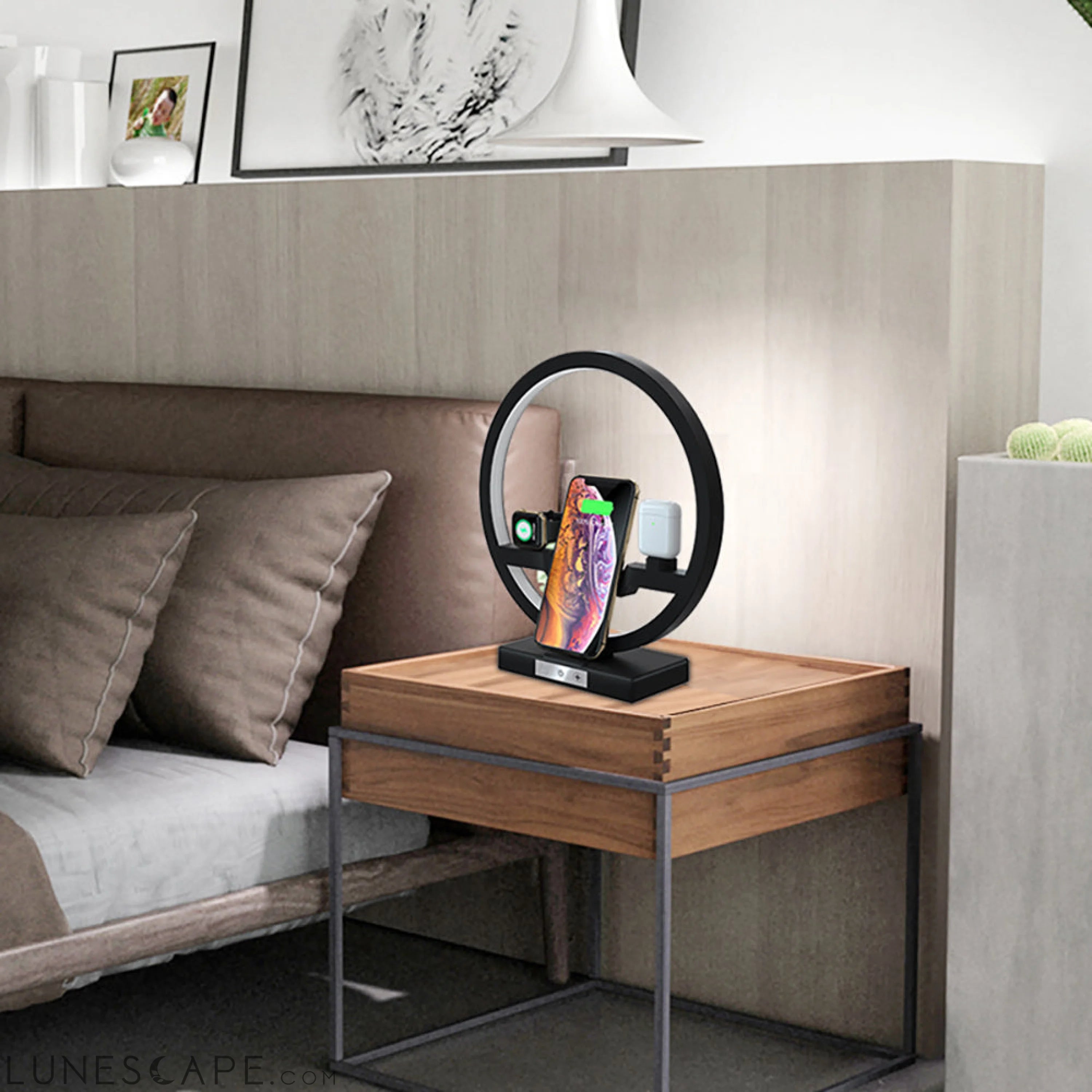 Fast Wireless Charger Dock Station LUNESCAPE