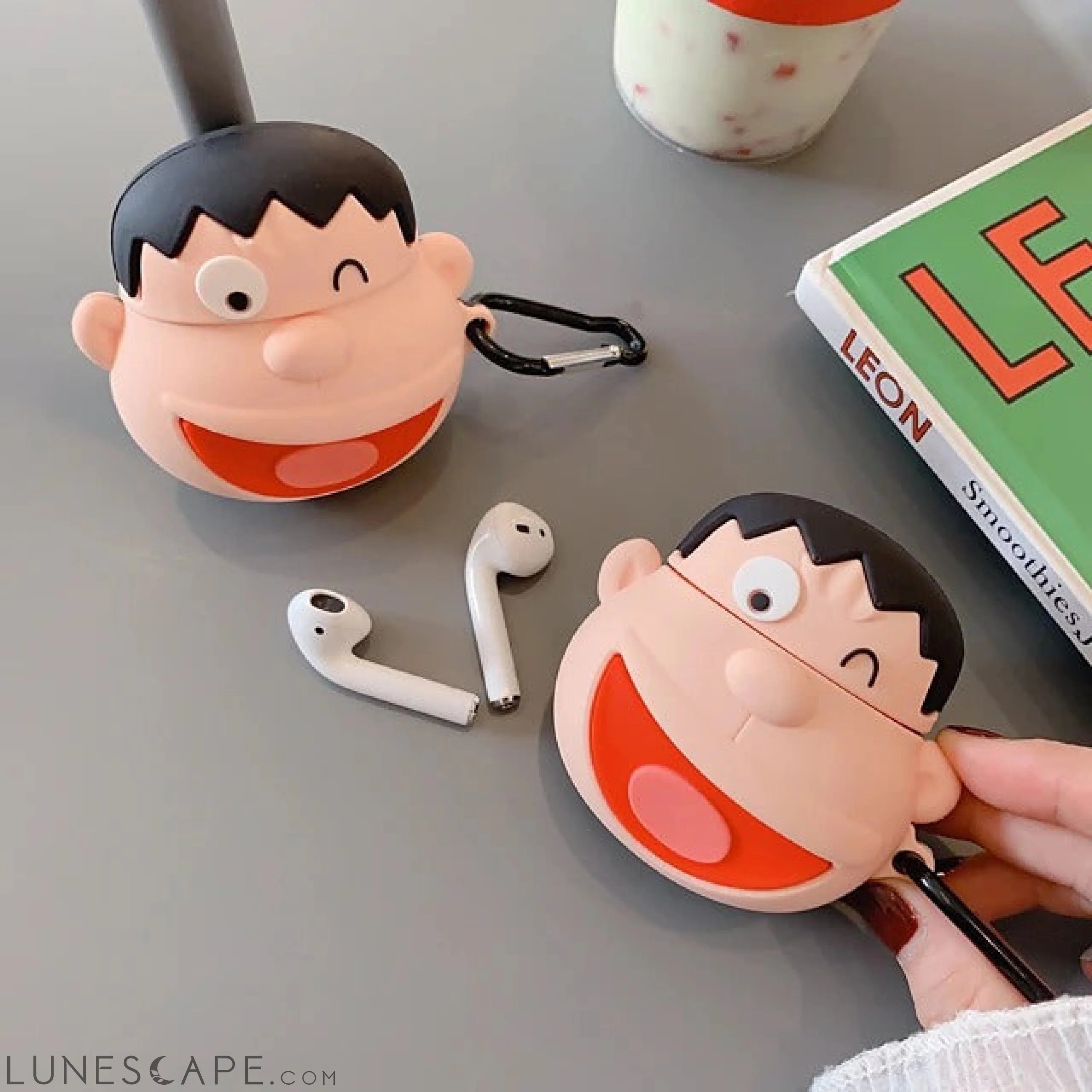 Fat Tiger AirPods 1/2 Case LUNESCAPE