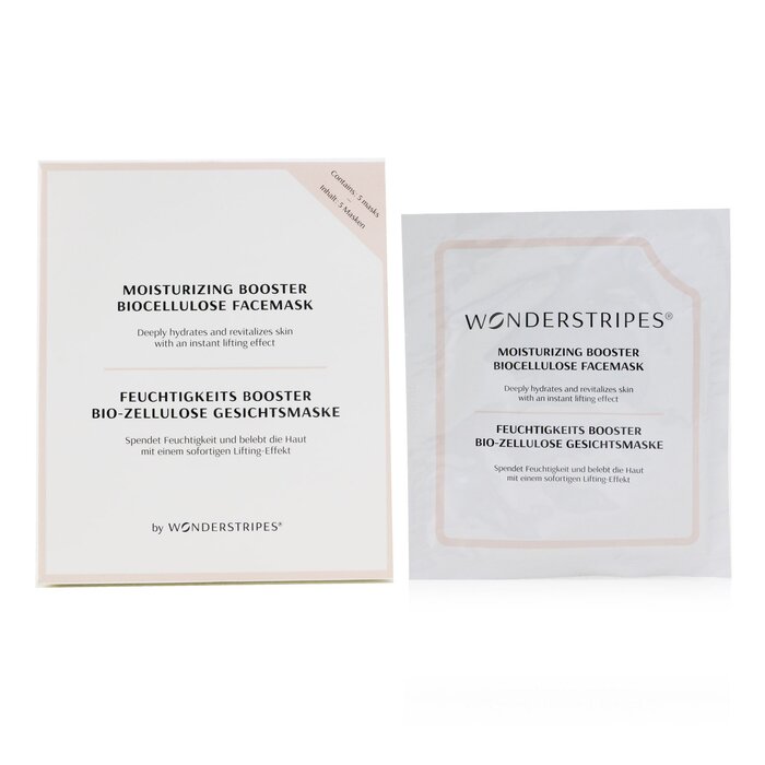 WONDERSTRIPES - Moisturizing Booster Biocellulose Facemask LUNESCAPE