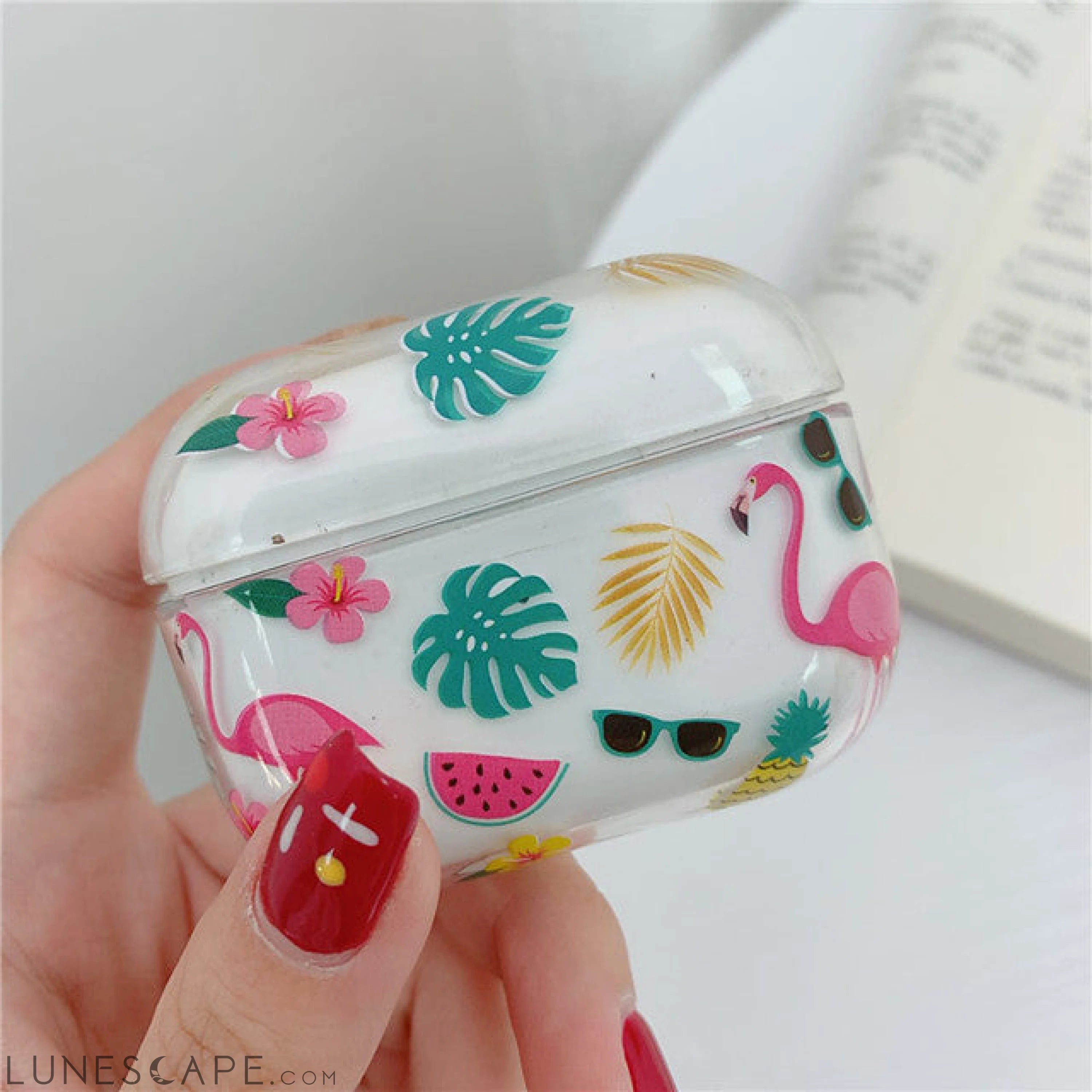 Flamingo AirPods Pro Shockproof Headphone Case LUNESCAPE