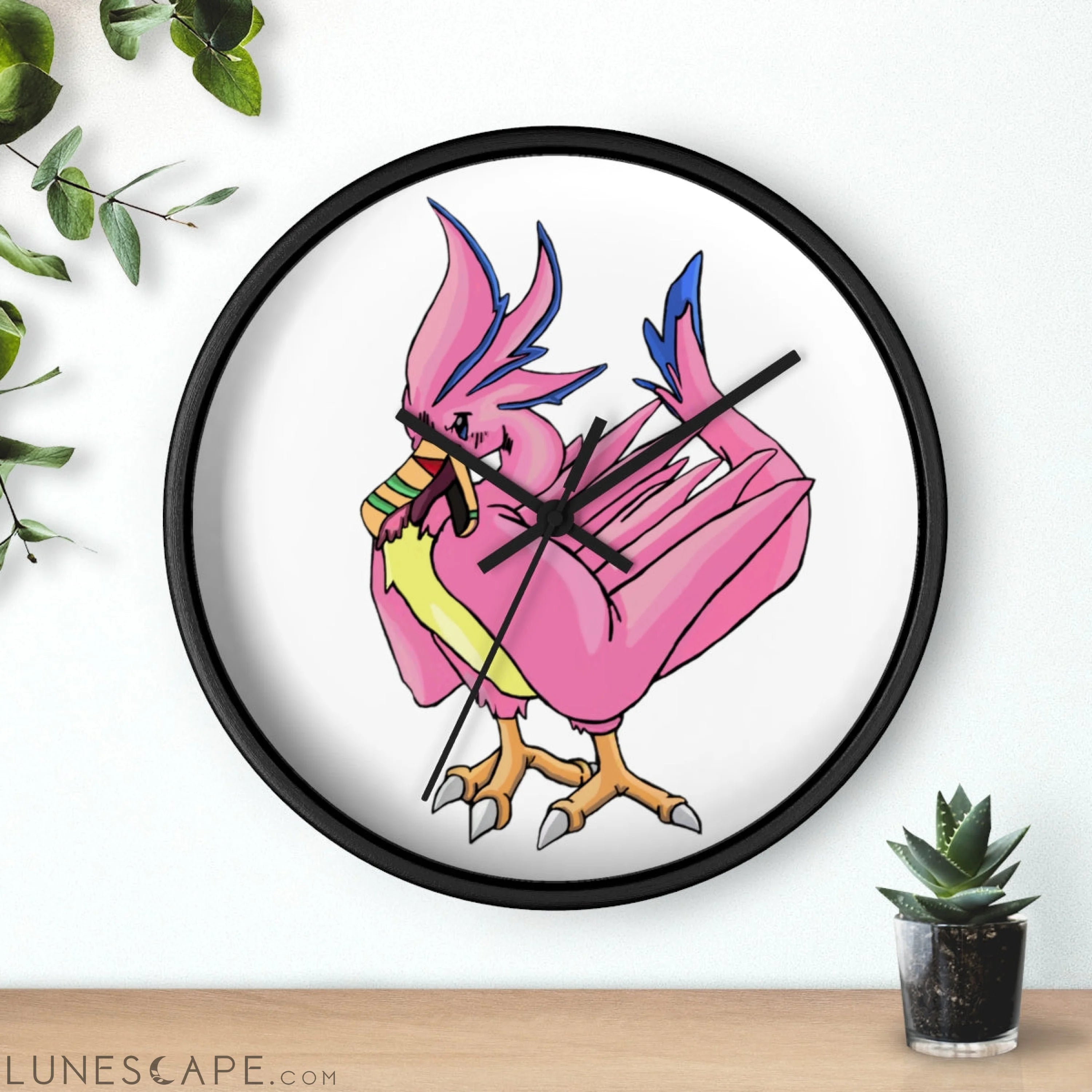 Flaremyu Wall clock LUNESCAPE