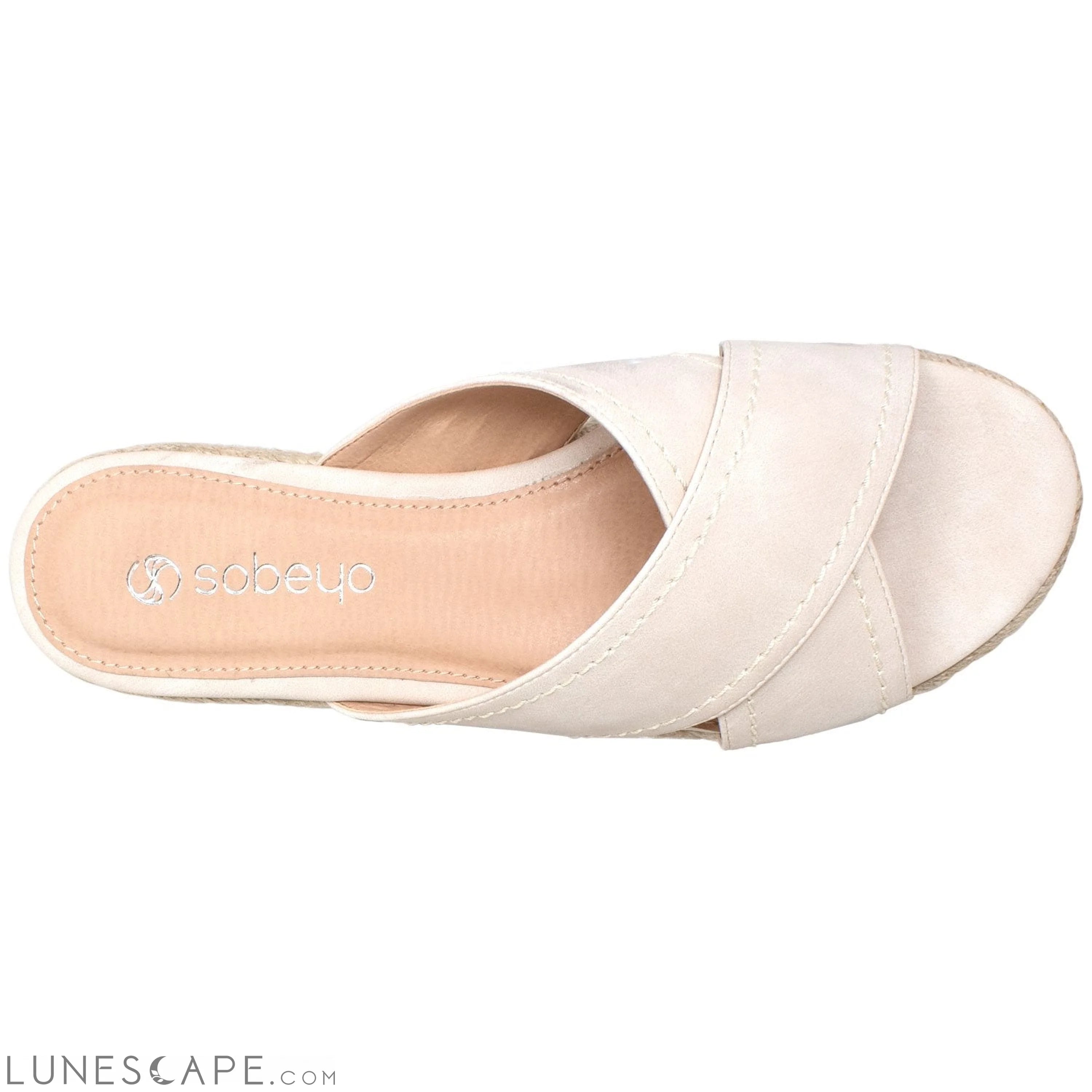 Flatform Espadrille Wedge Sandal LUNESCAPE