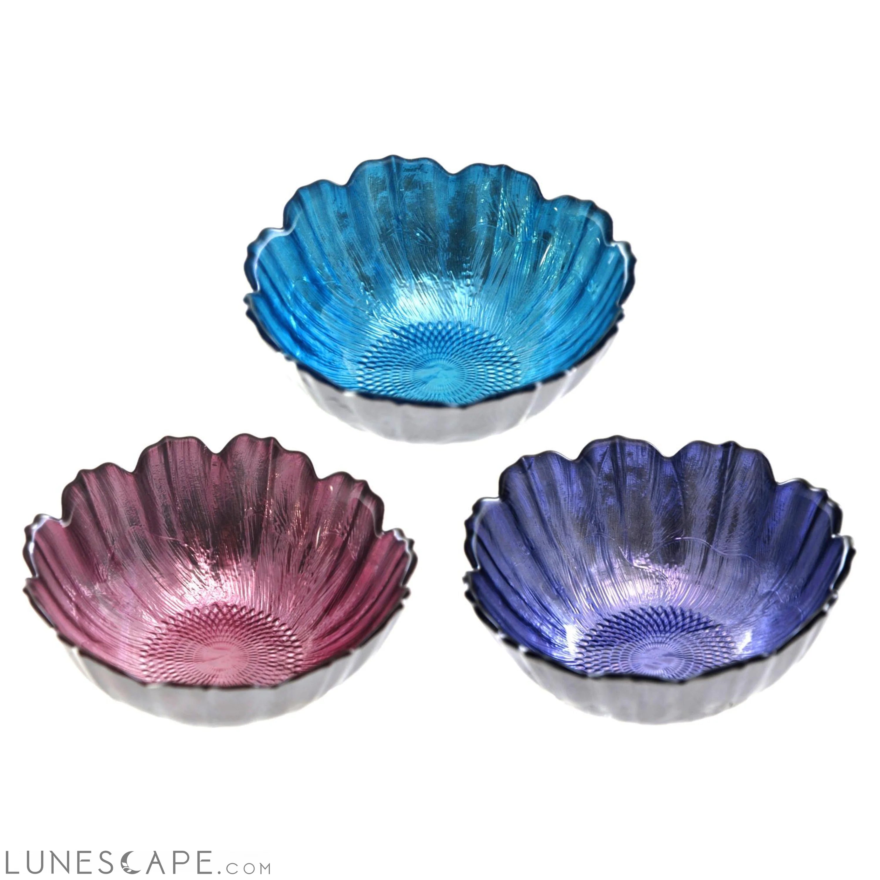 Flower 5" Mini Bowls - Set of 4 LUNESCAPE