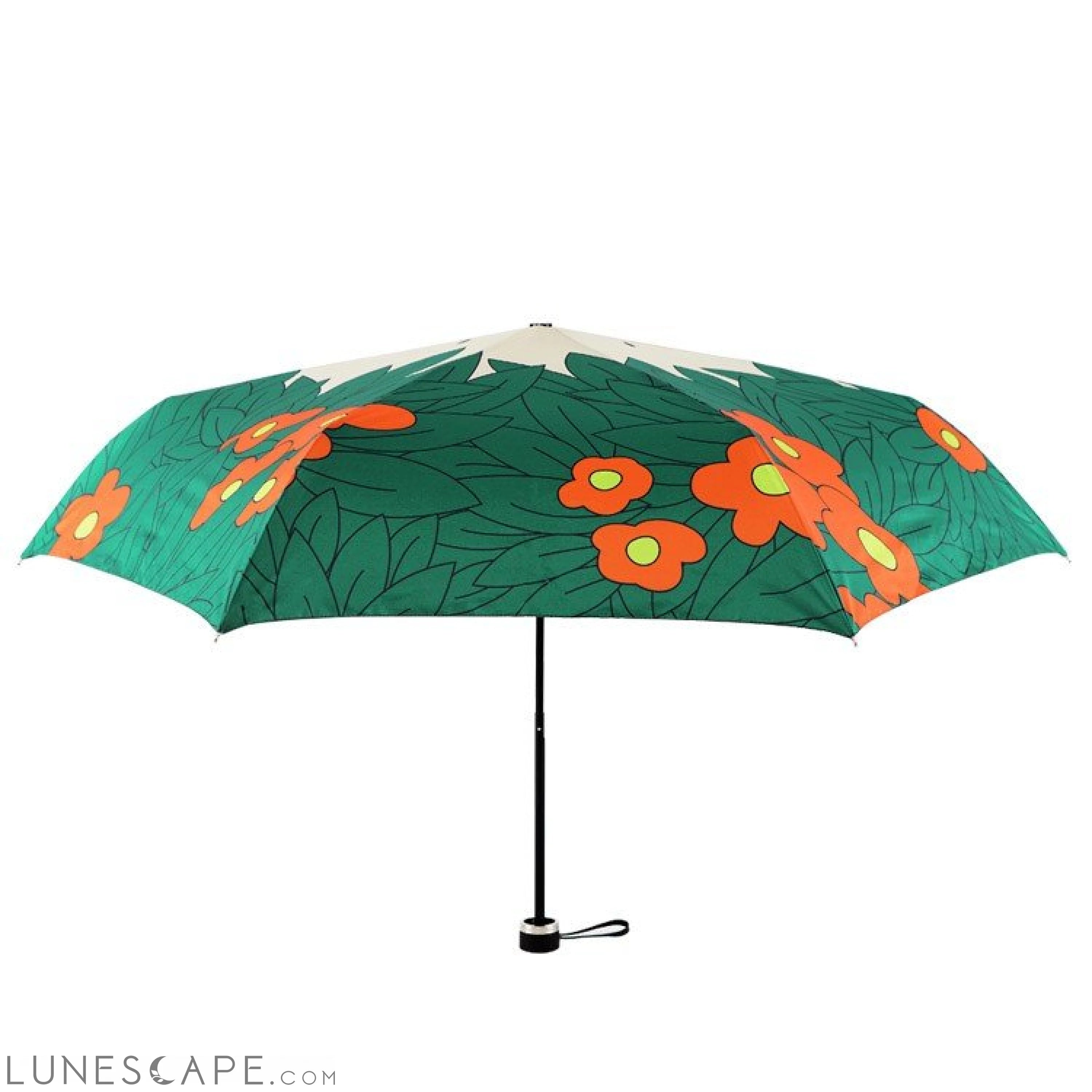 Flowers Cat Sunny Umbrella LUNESCAPE