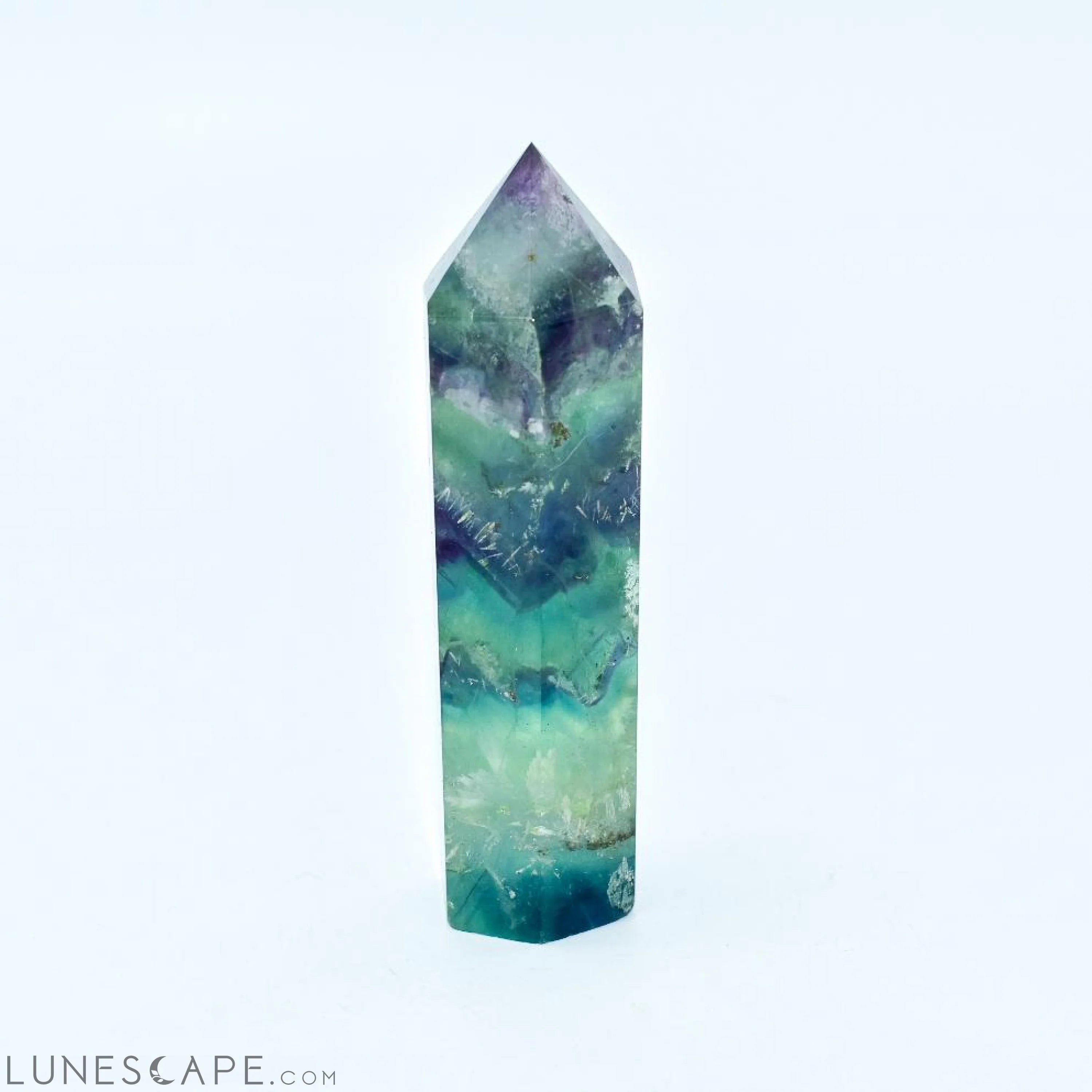 Fluorite Crystal Point LUNESCAPE