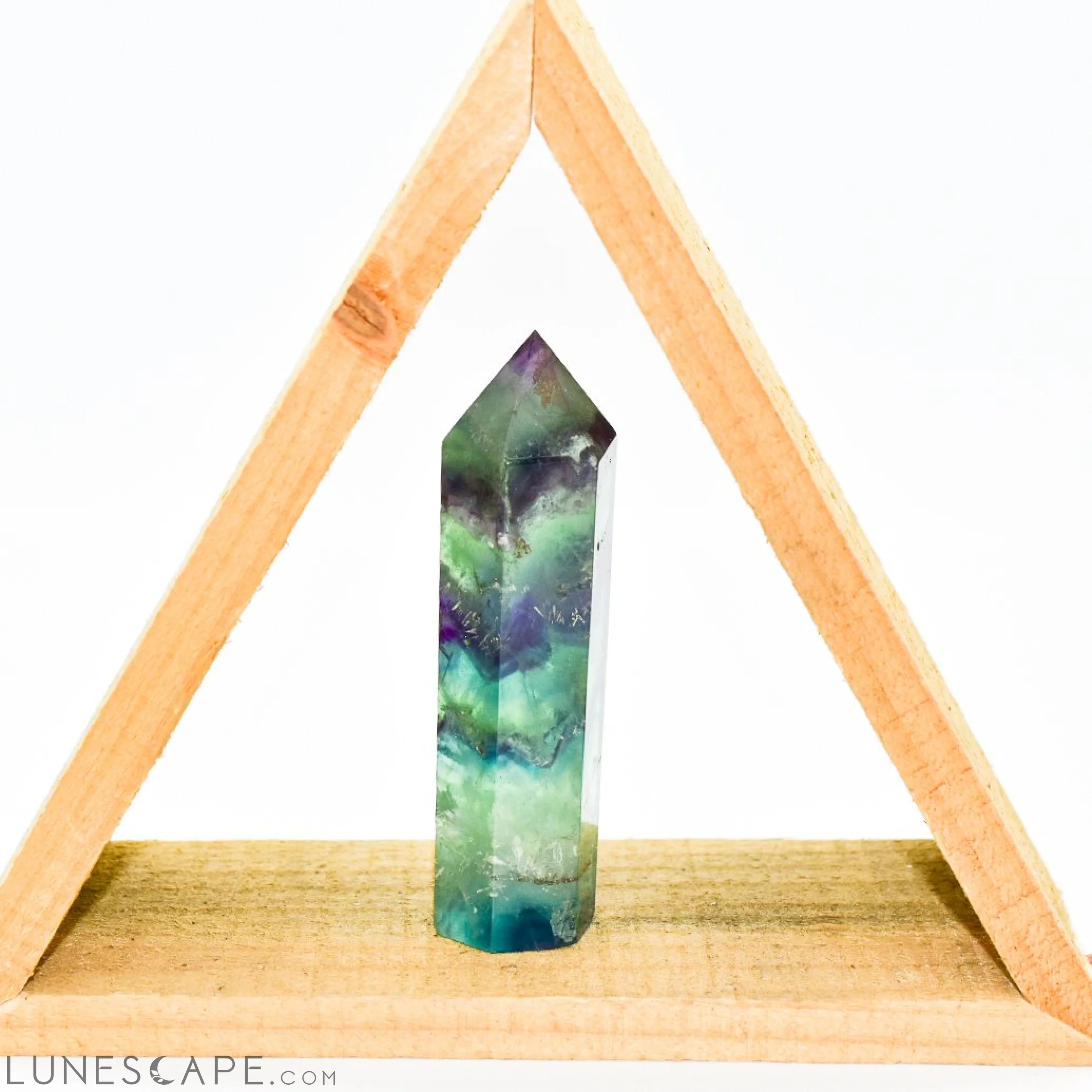 Fluorite Crystal Point LUNESCAPE