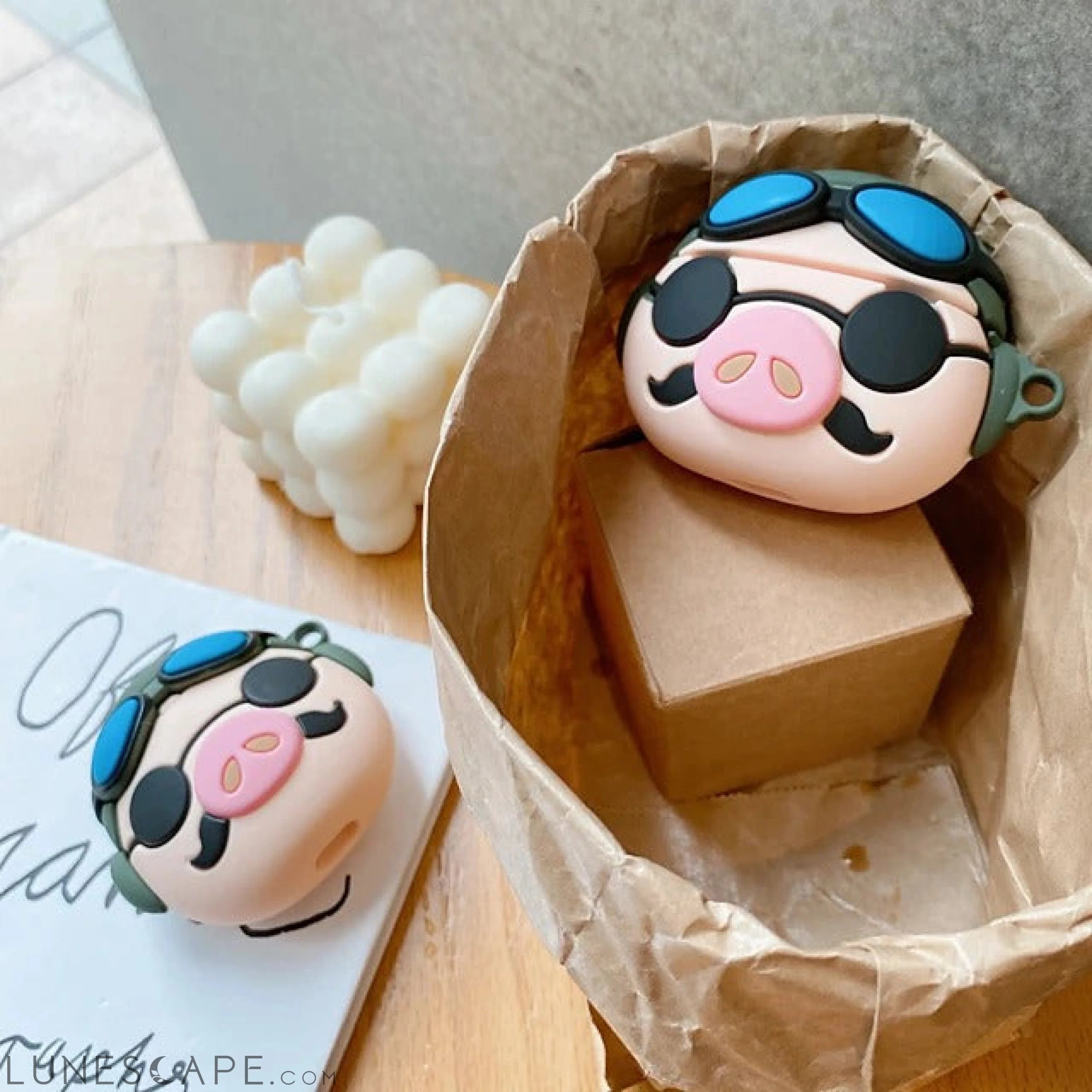 Flying Pig AirPods Pro Headphone Case LUNESCAPE