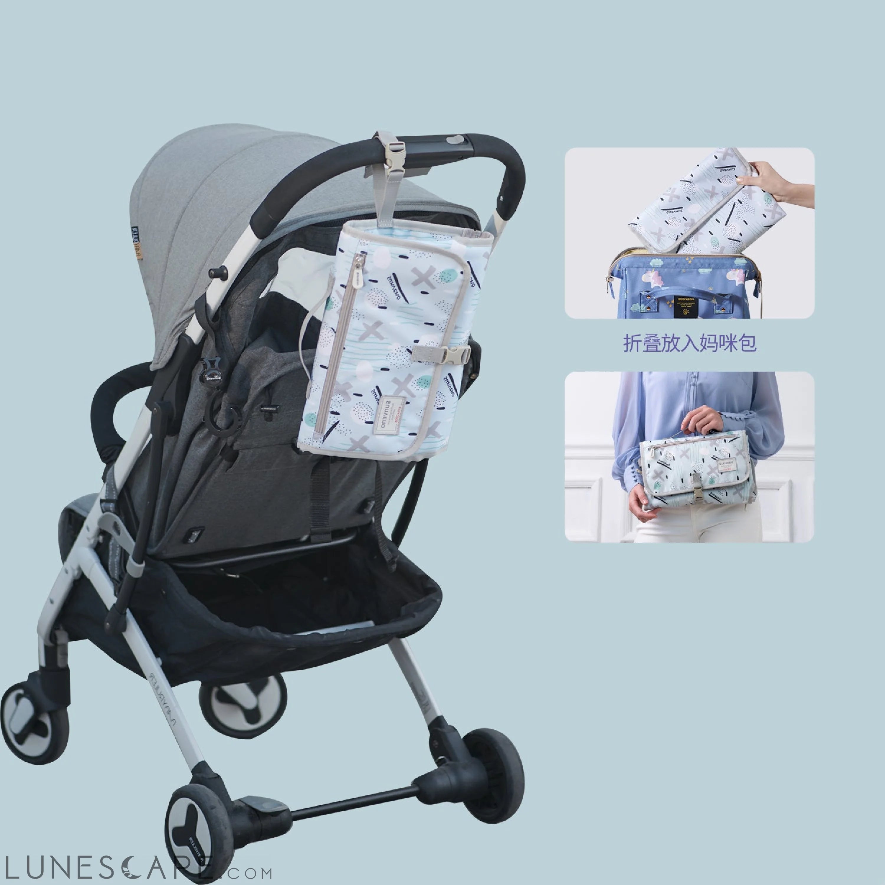 Foldable Changing Pad LUNESCAPE