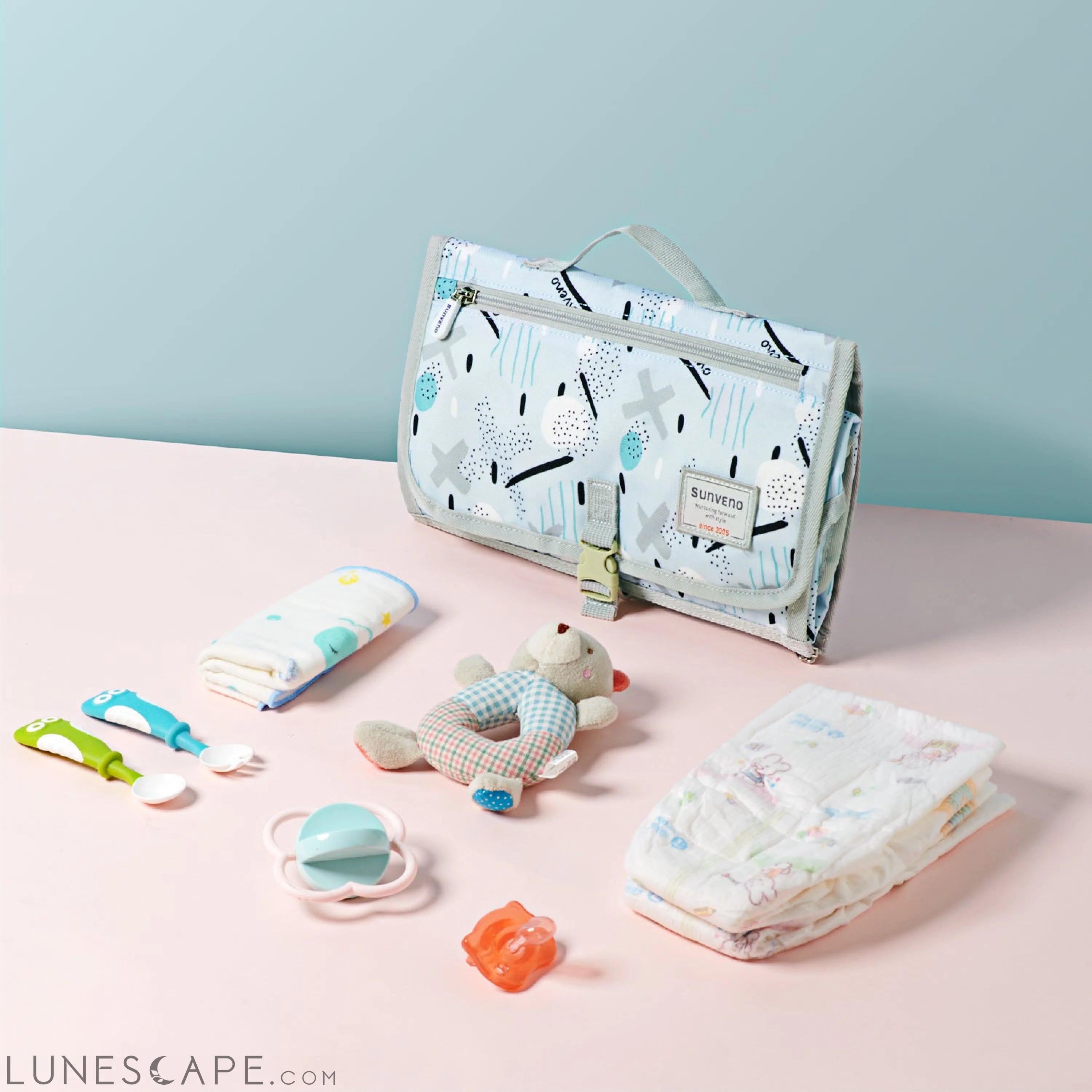 Foldable Changing Pad LUNESCAPE