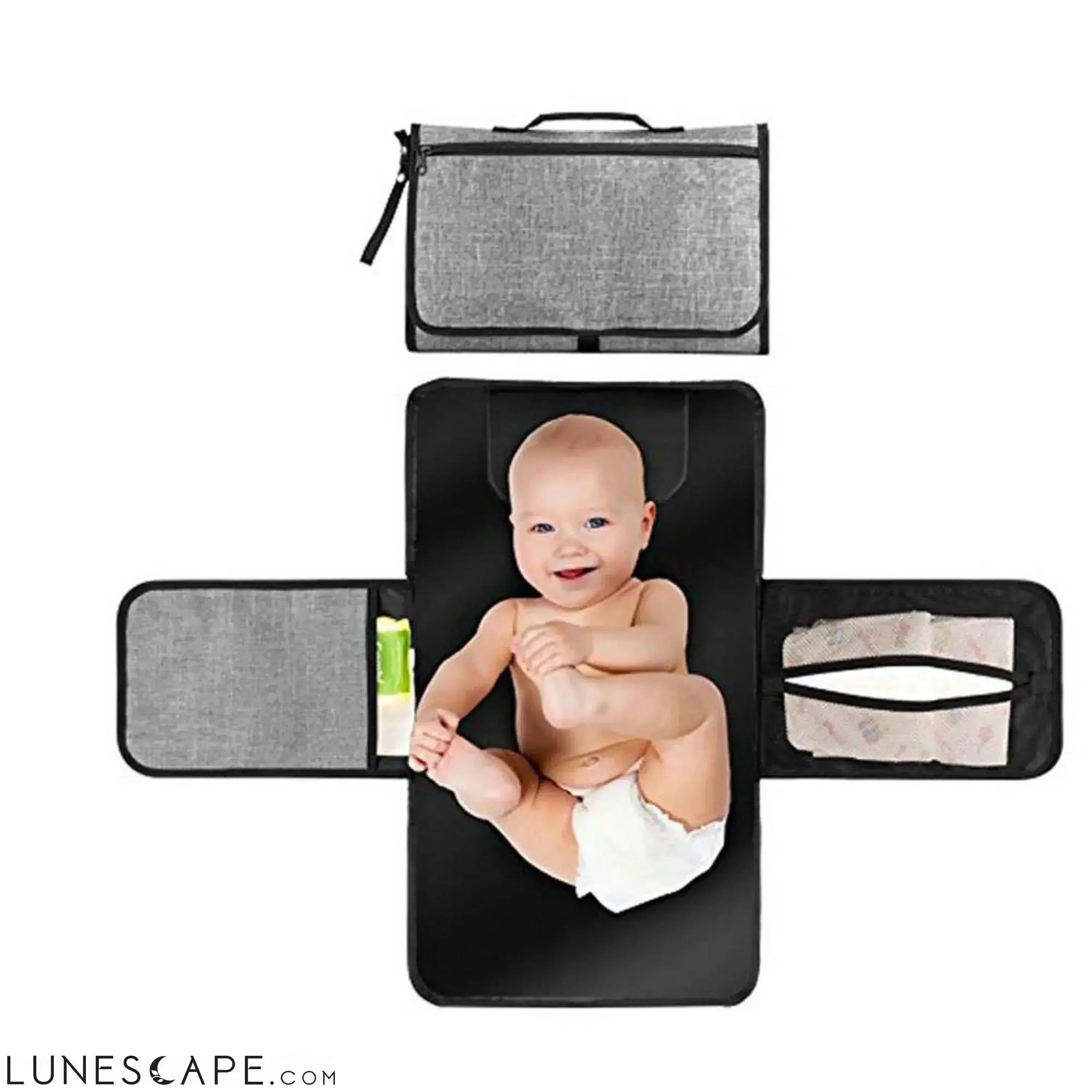 Foldable, Waterproof Travel Baby Changing Mat LUNESCAPE
