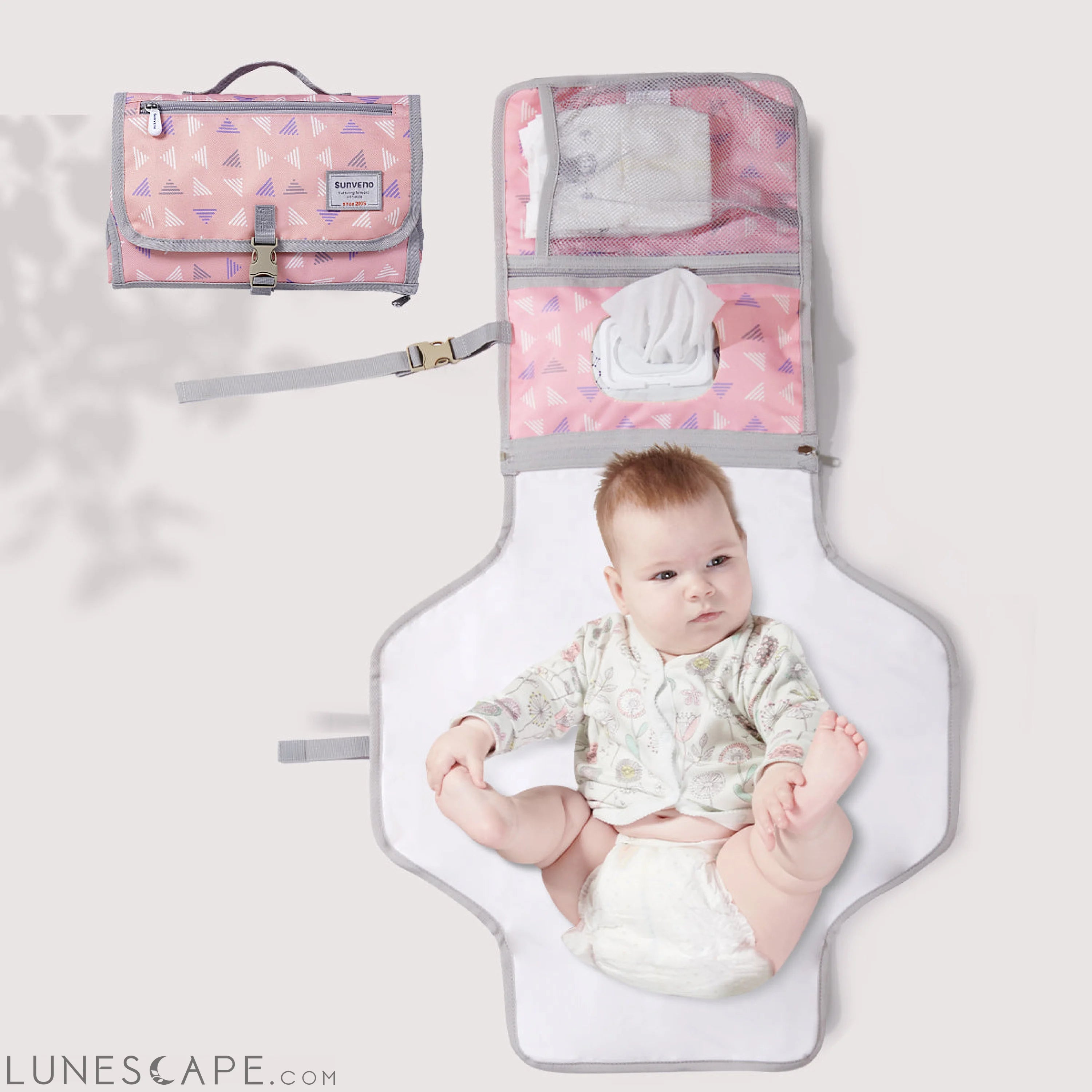 Folding Travel Changing Pad LUNESCAPE