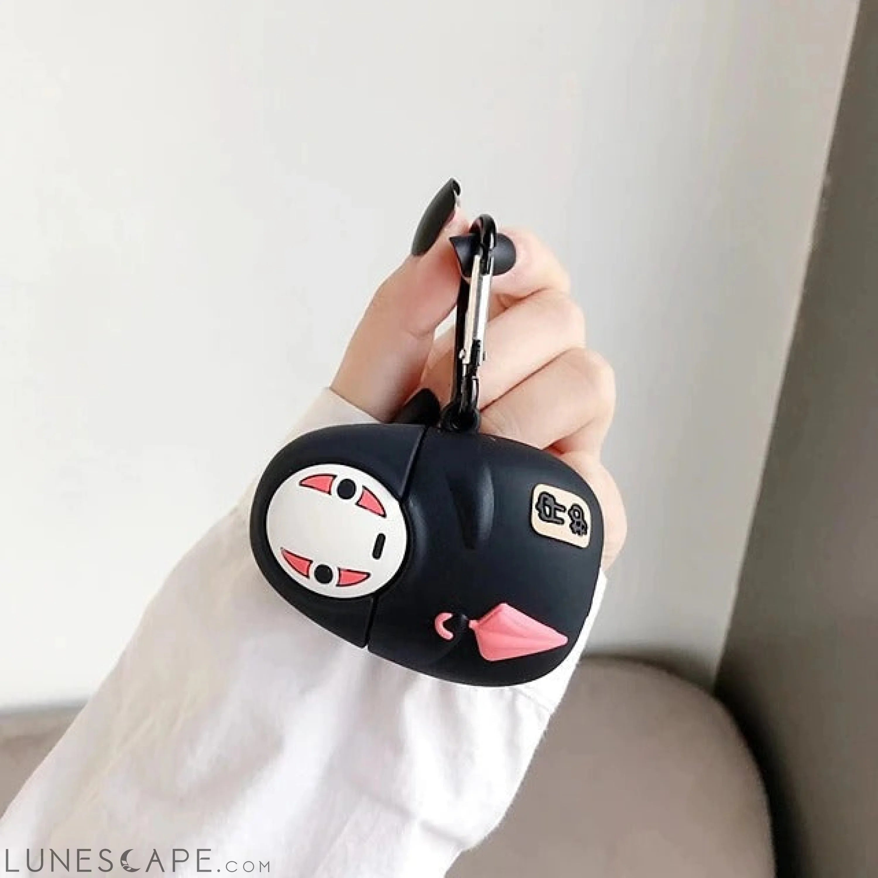 Forky Airpods case,Cute Cartoon Faceless Man AirPods case LUNESCAPE