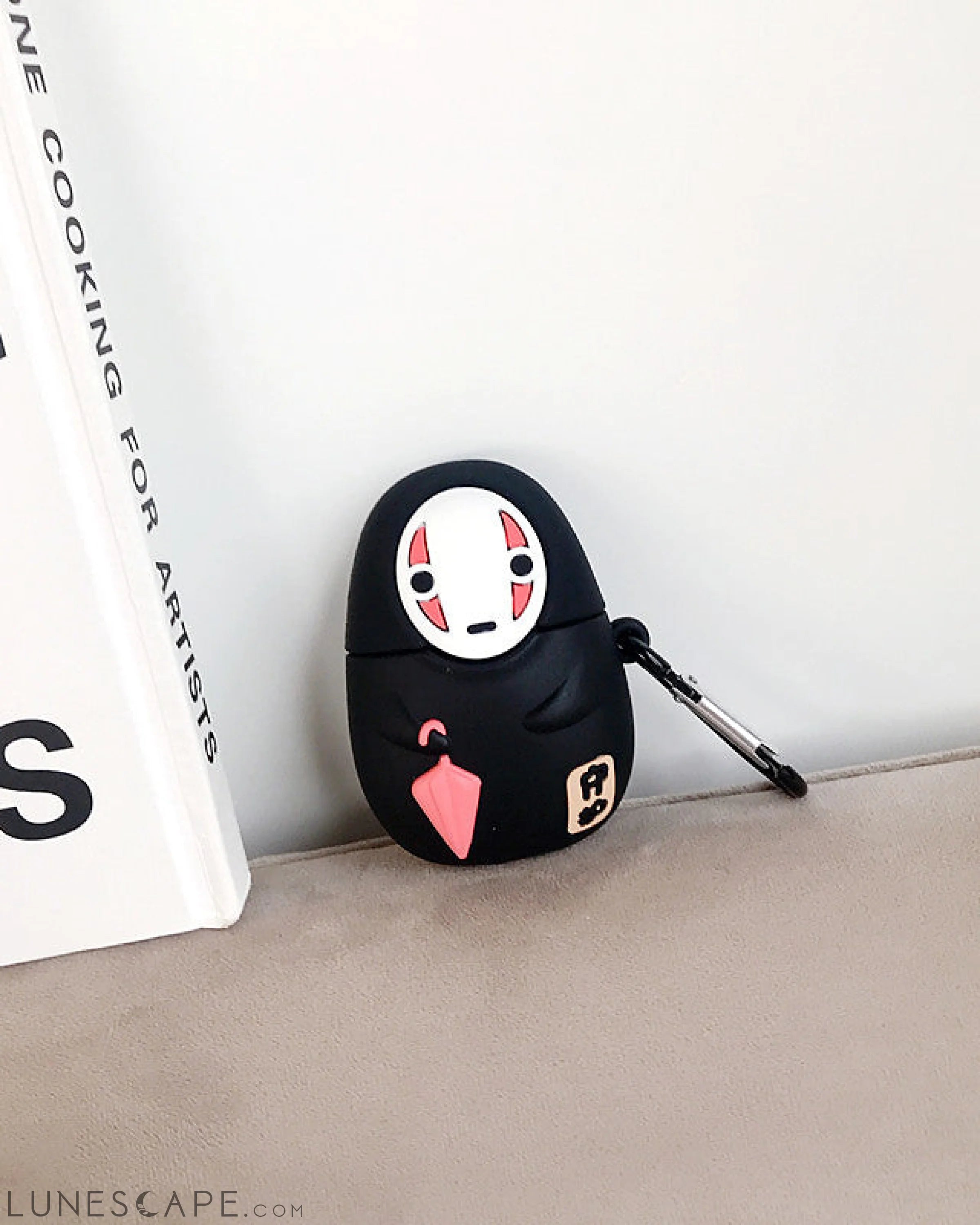 Forky Airpods case,Cute Cartoon Faceless Man AirPods case LUNESCAPE