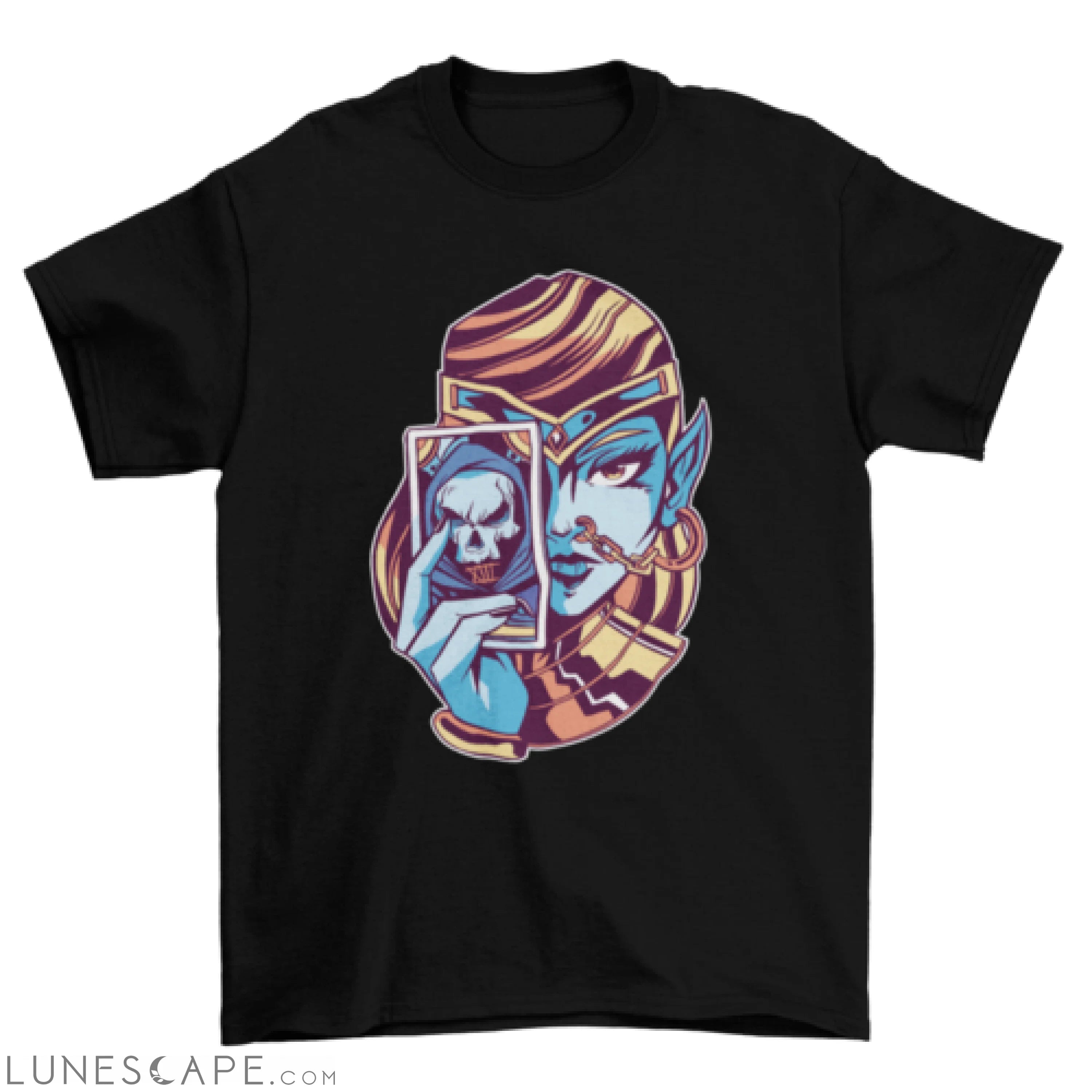 Fortune teller t-shirt design LUNESCAPE