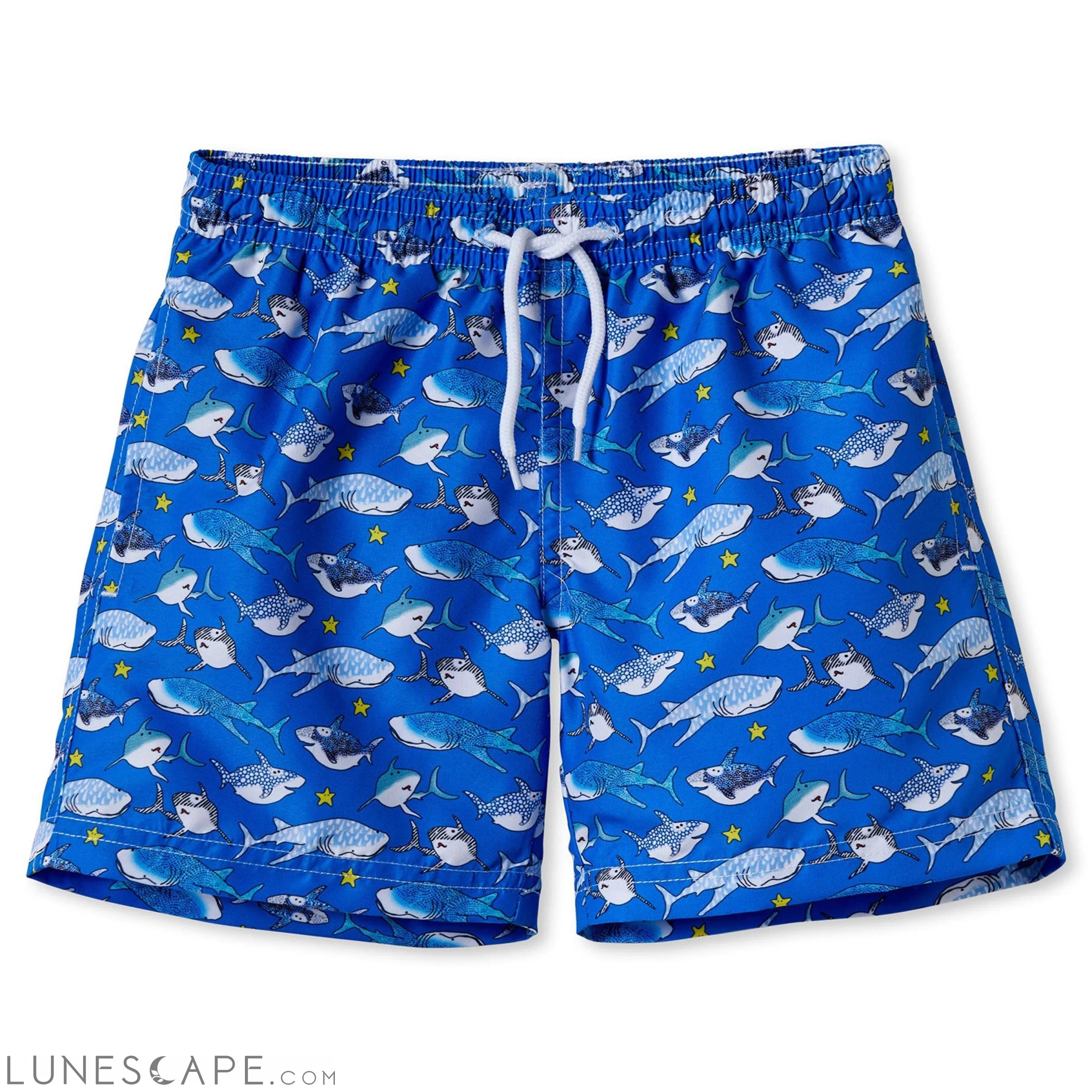 Friendly Shark Board Shorts LUNESCAPE