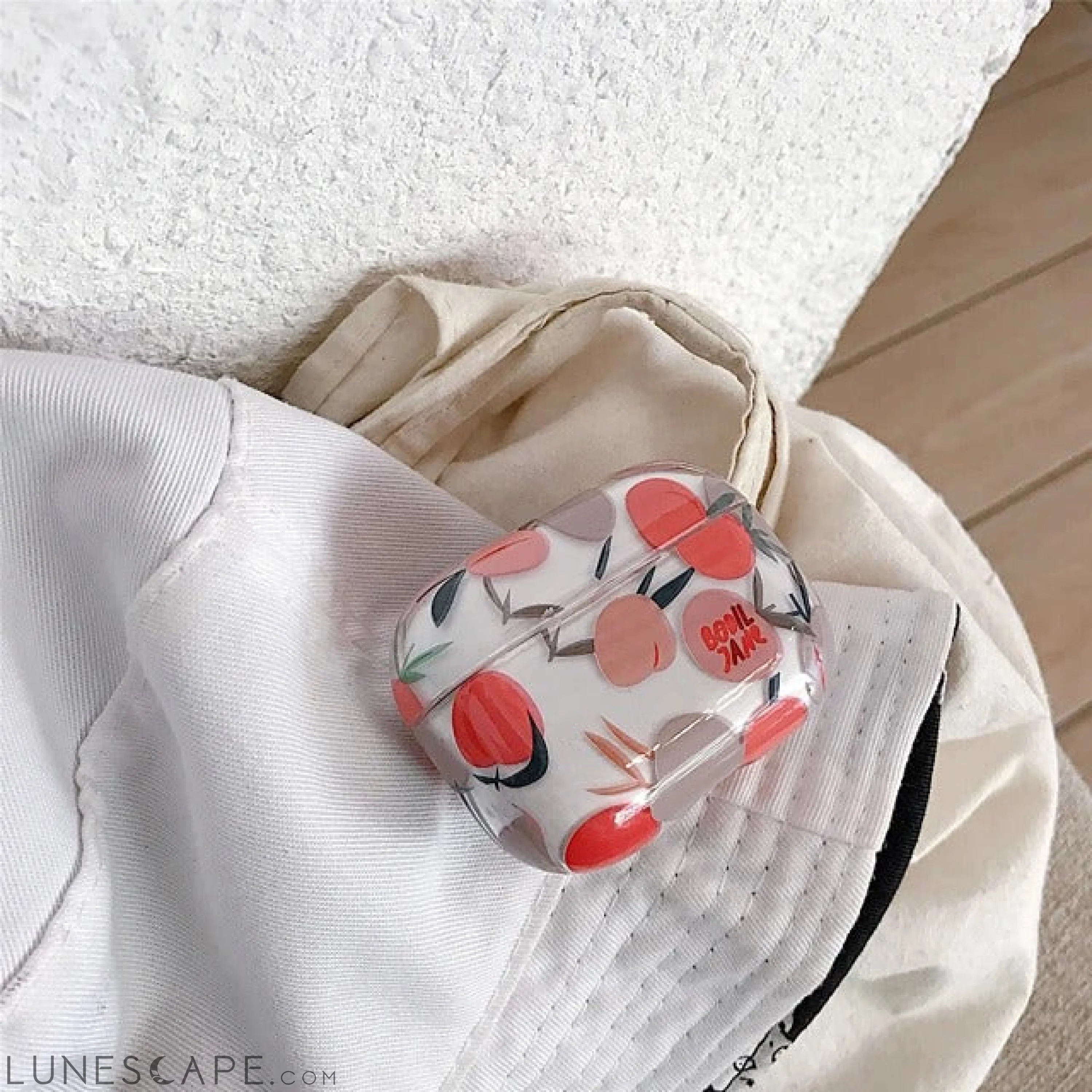 Fruit Hard PC Earphone Case For Airpods Pro Headphone Case LUNESCAPE
