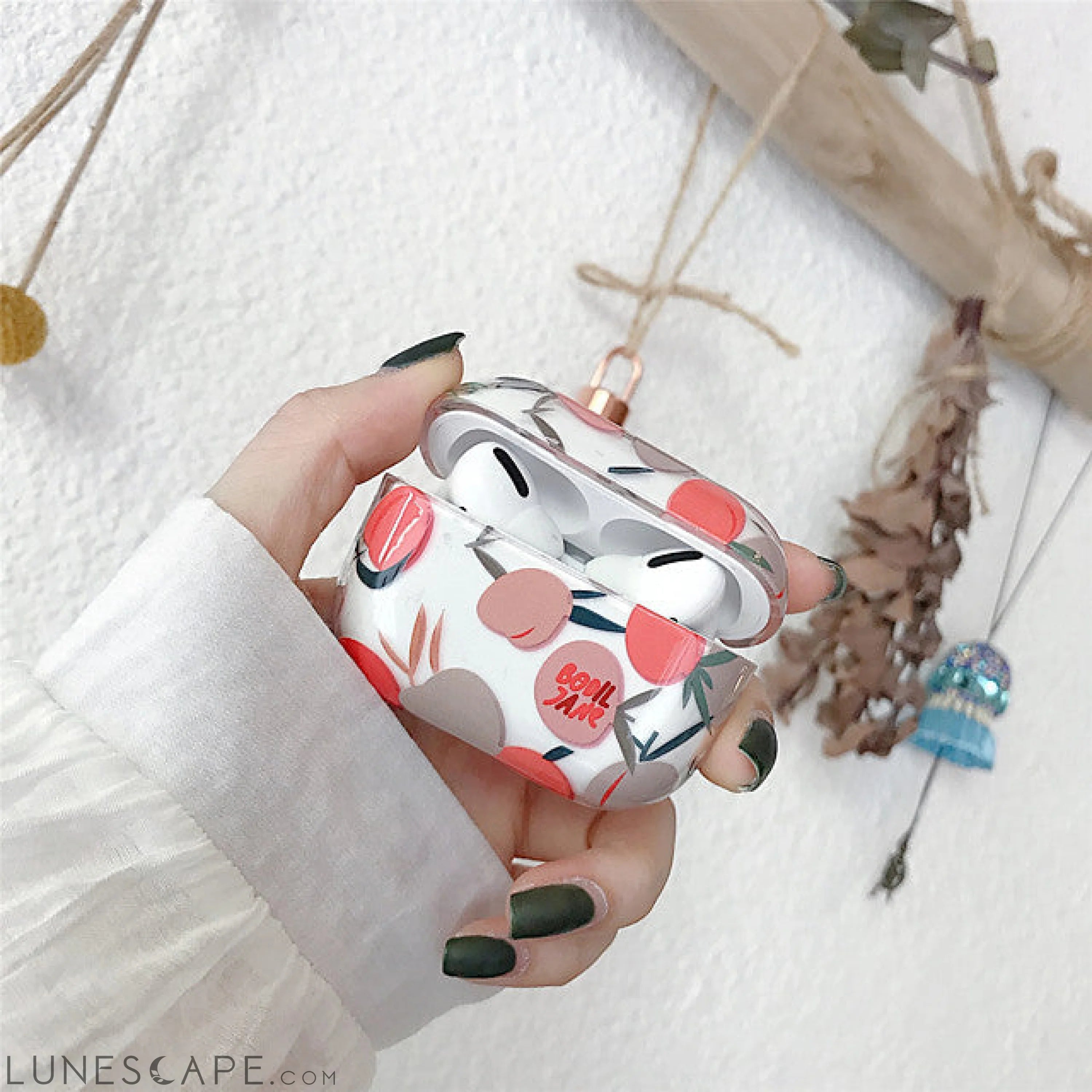 Fruit Hard PC Earphone Case For Airpods Pro Headphone Case LUNESCAPE