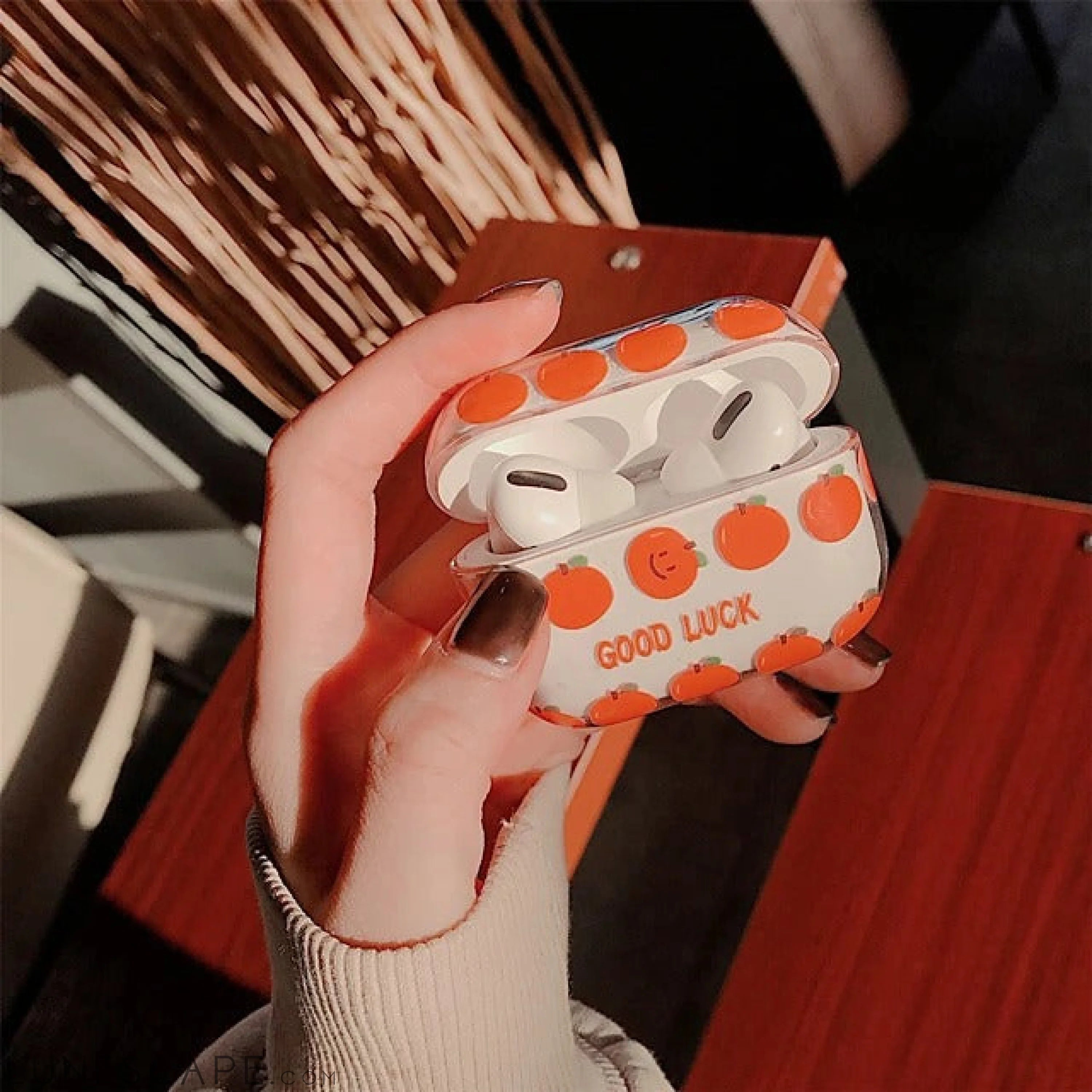 Fruit Hard PC Earphone Case For Airpods Pro Headphone Case LUNESCAPE