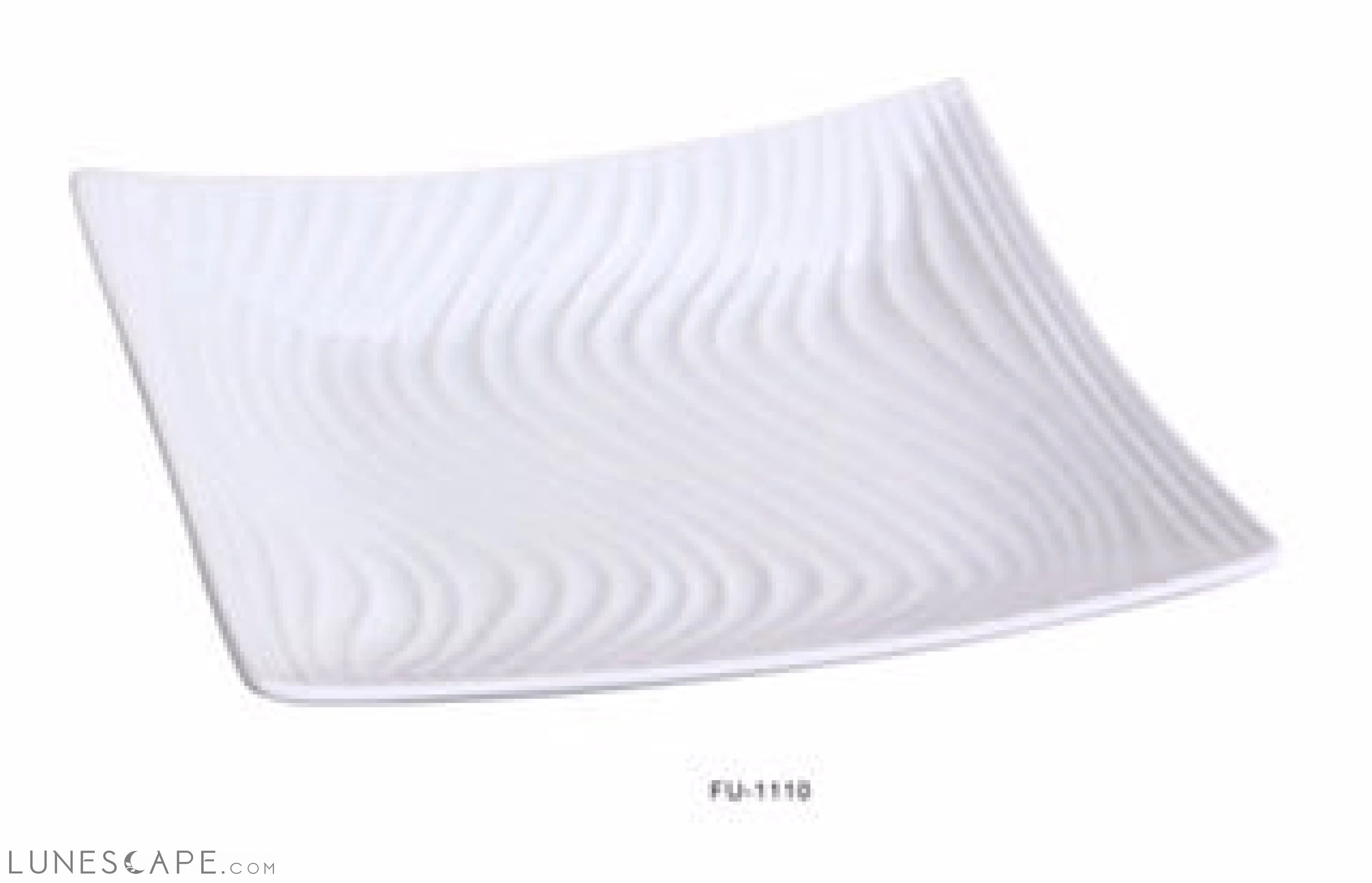 Fuji 10.5" Square Dinner Plate LUNESCAPE
