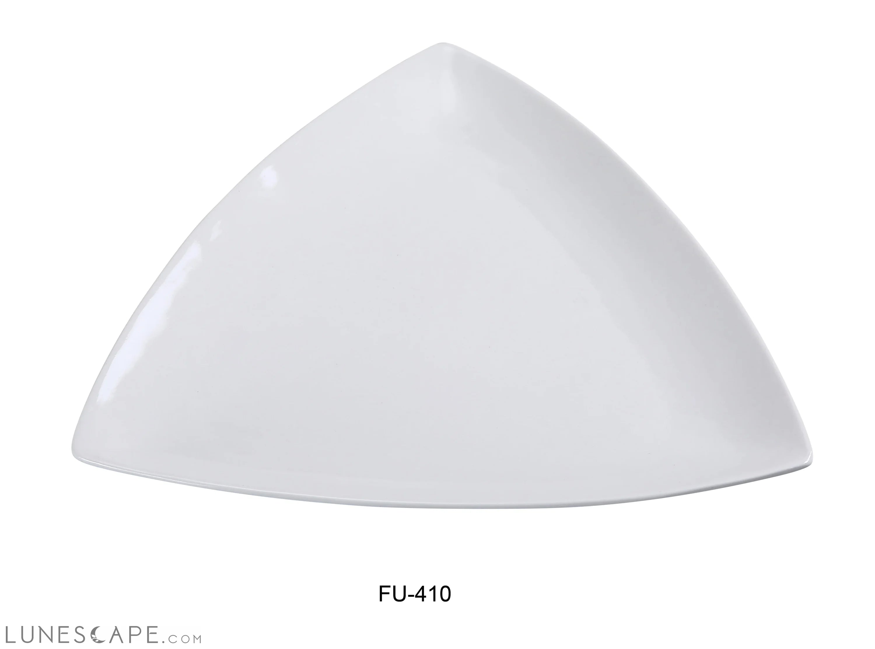 Fuji 10" Triangle Dinner Plate LUNESCAPE