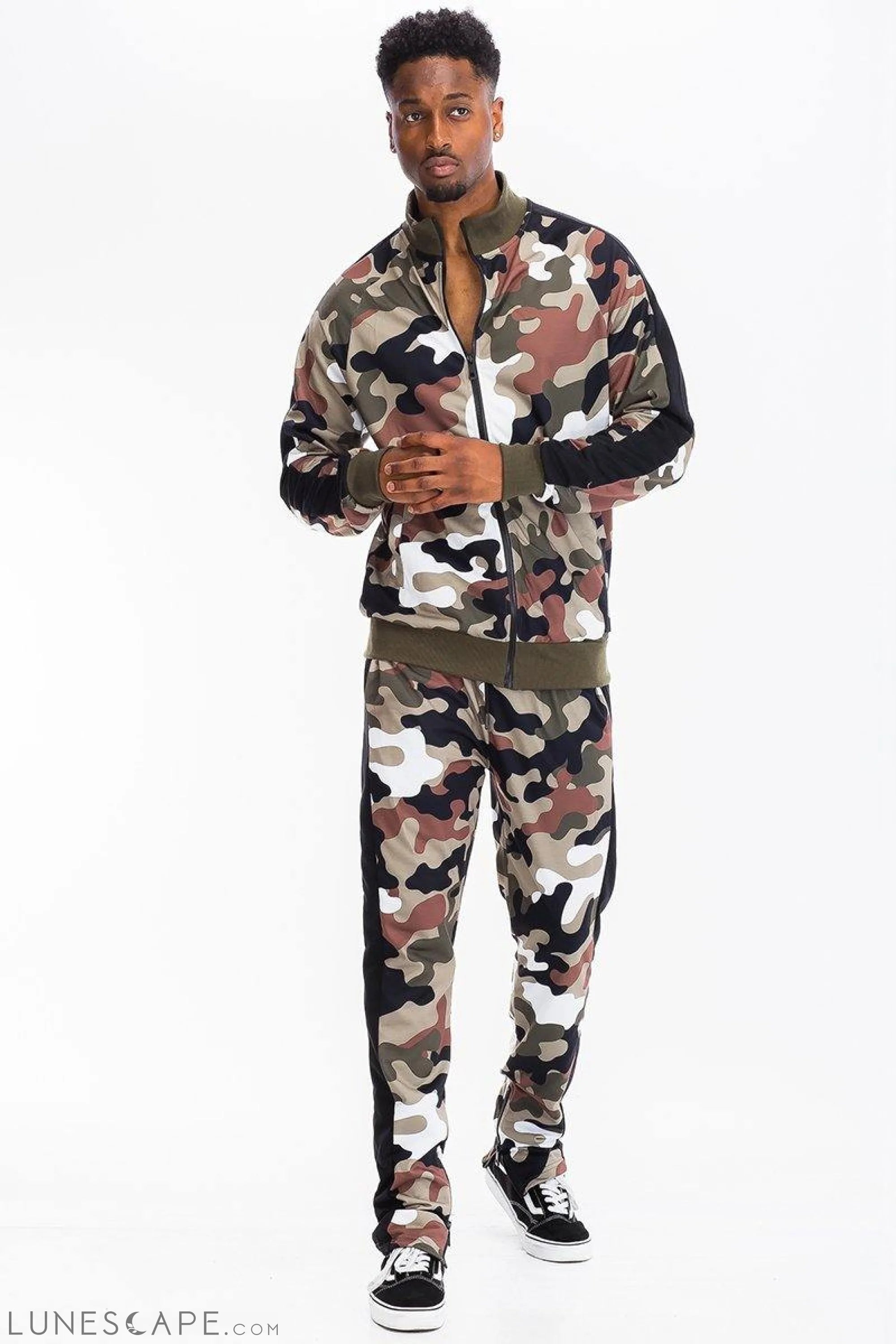 FULL CAMO TRACK SET - Olive LUNESCAPE